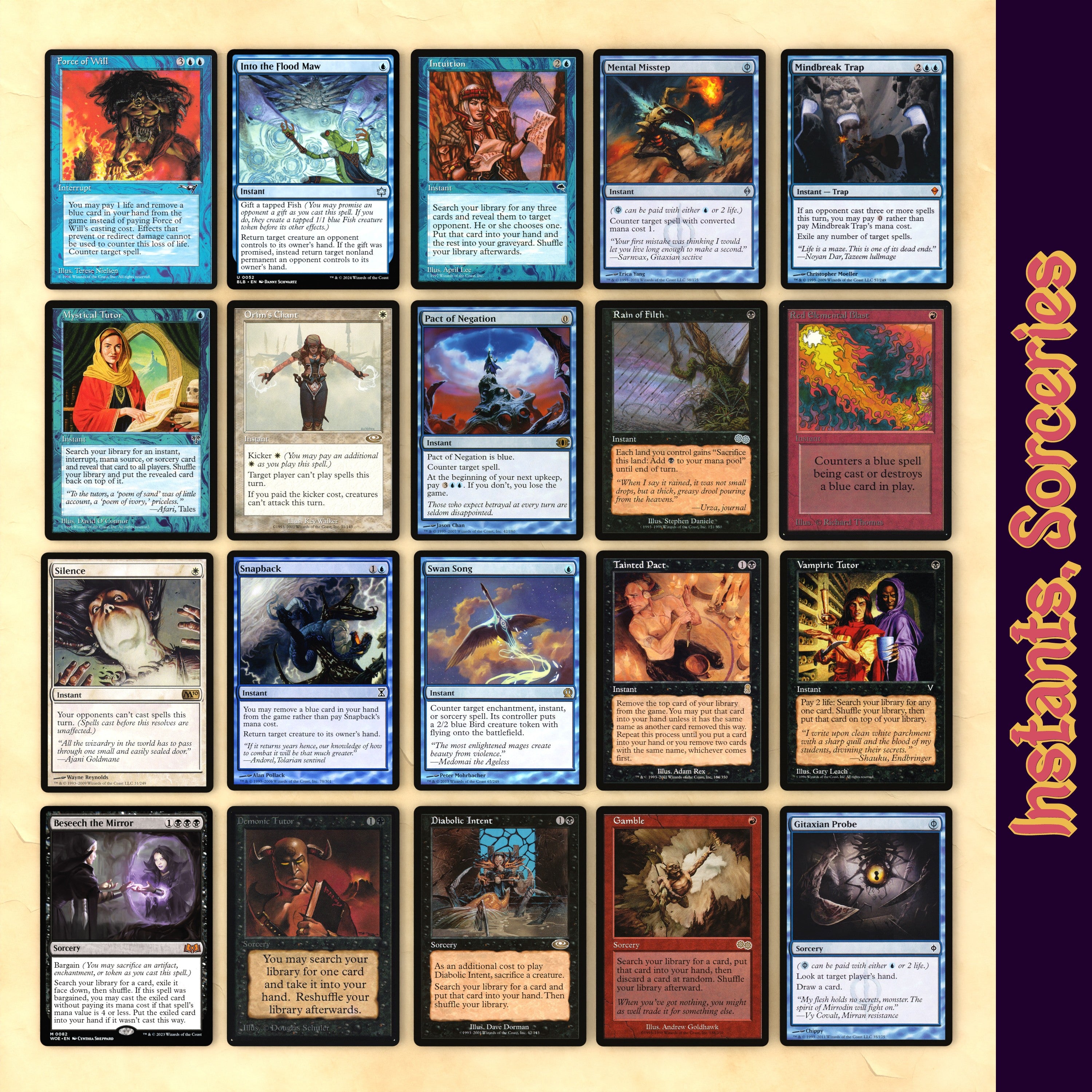 Tymna / Kraum (Blue Farm) cEDH MTG Proxy Deck