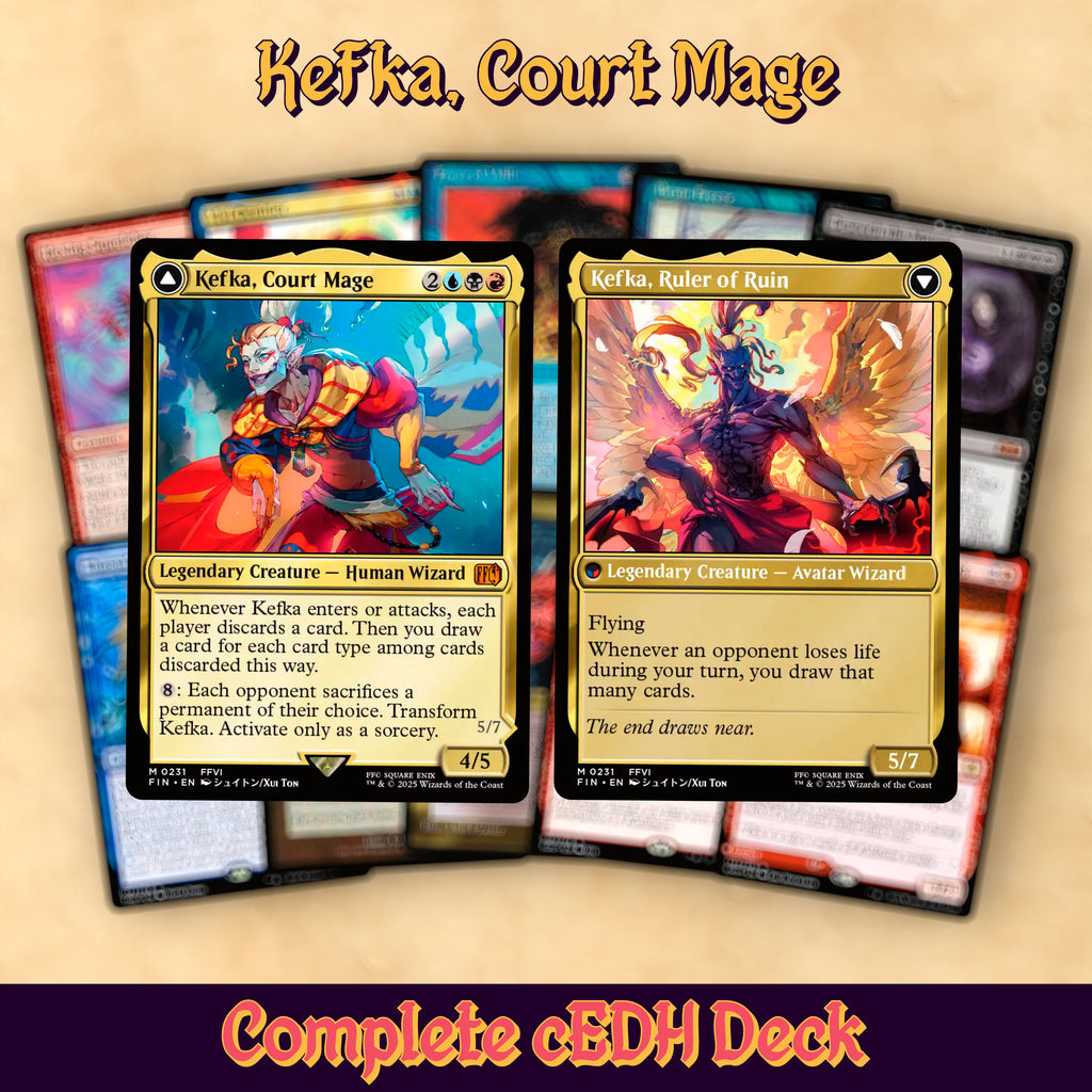 🧙‍♂️5-Deck New Challengers cEDH Bundle | 5 Complete Ready-to-Play Proxy Decks