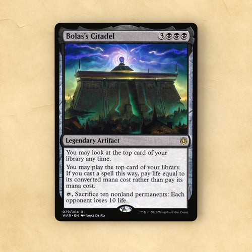 Bolas's Citadel MTG Proxy