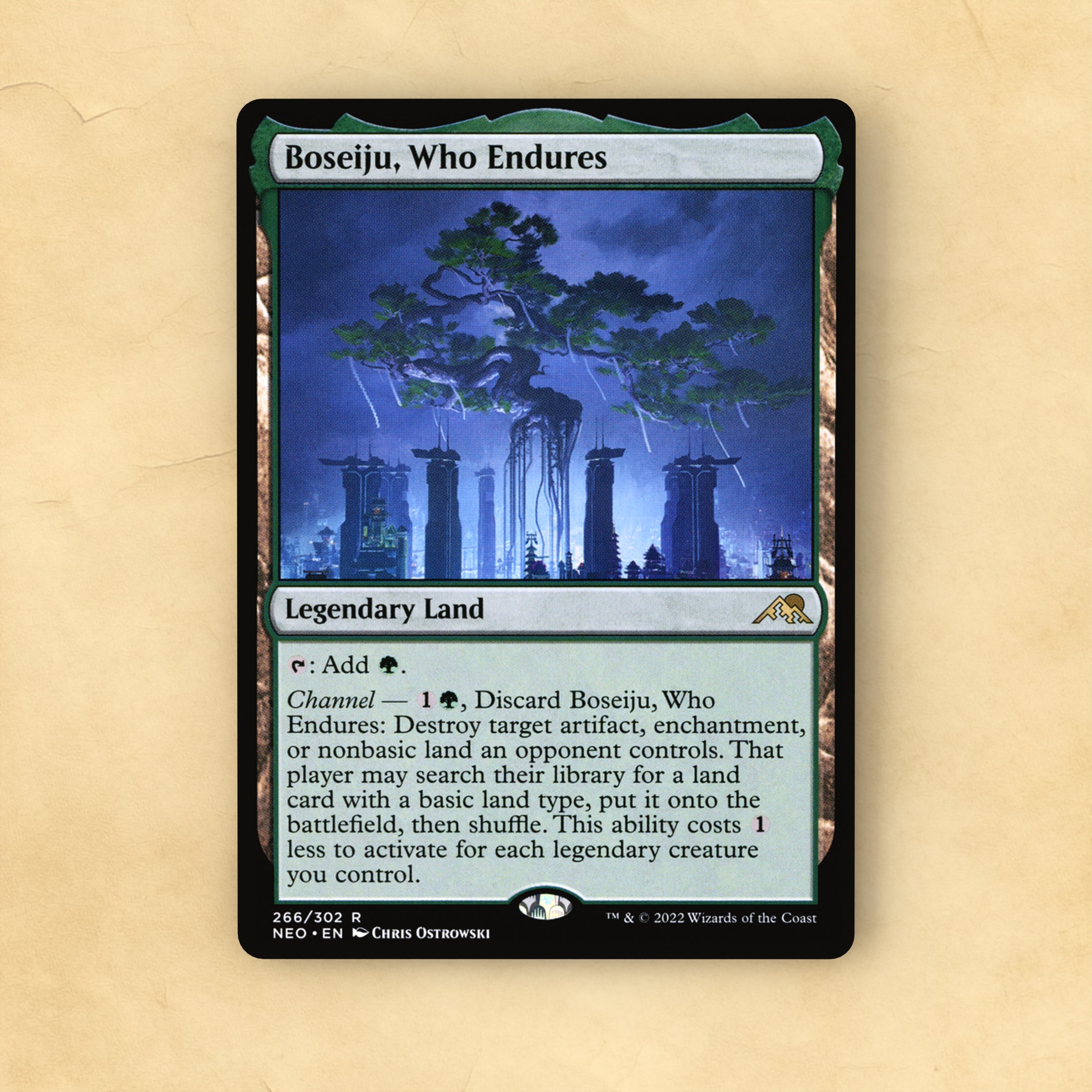 Boseiju, Who Endures MTG Proxy