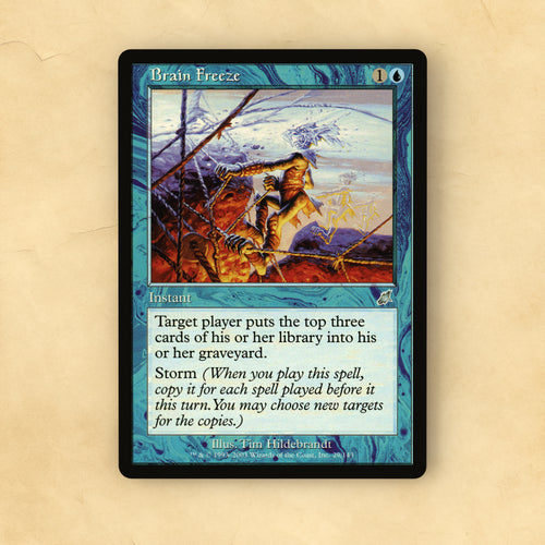 Brain Freeze MTG Proxy