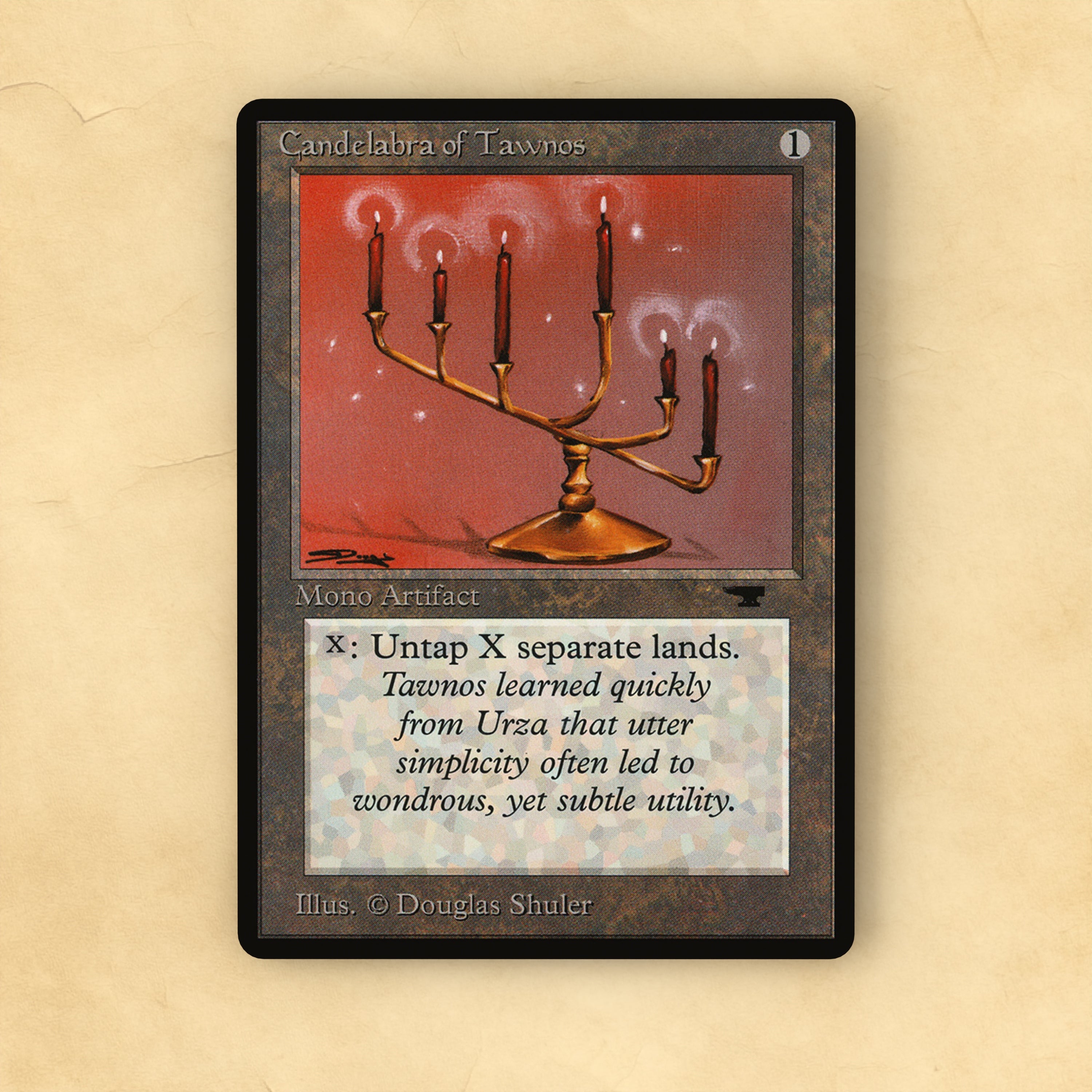 Candelabra of Tawnos MTG Proxy – Gilded Goblet