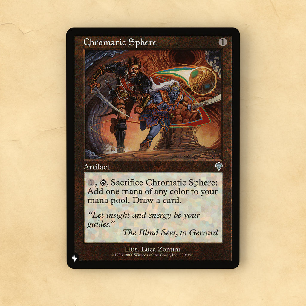 Chromatic Sphere MTG Proxy