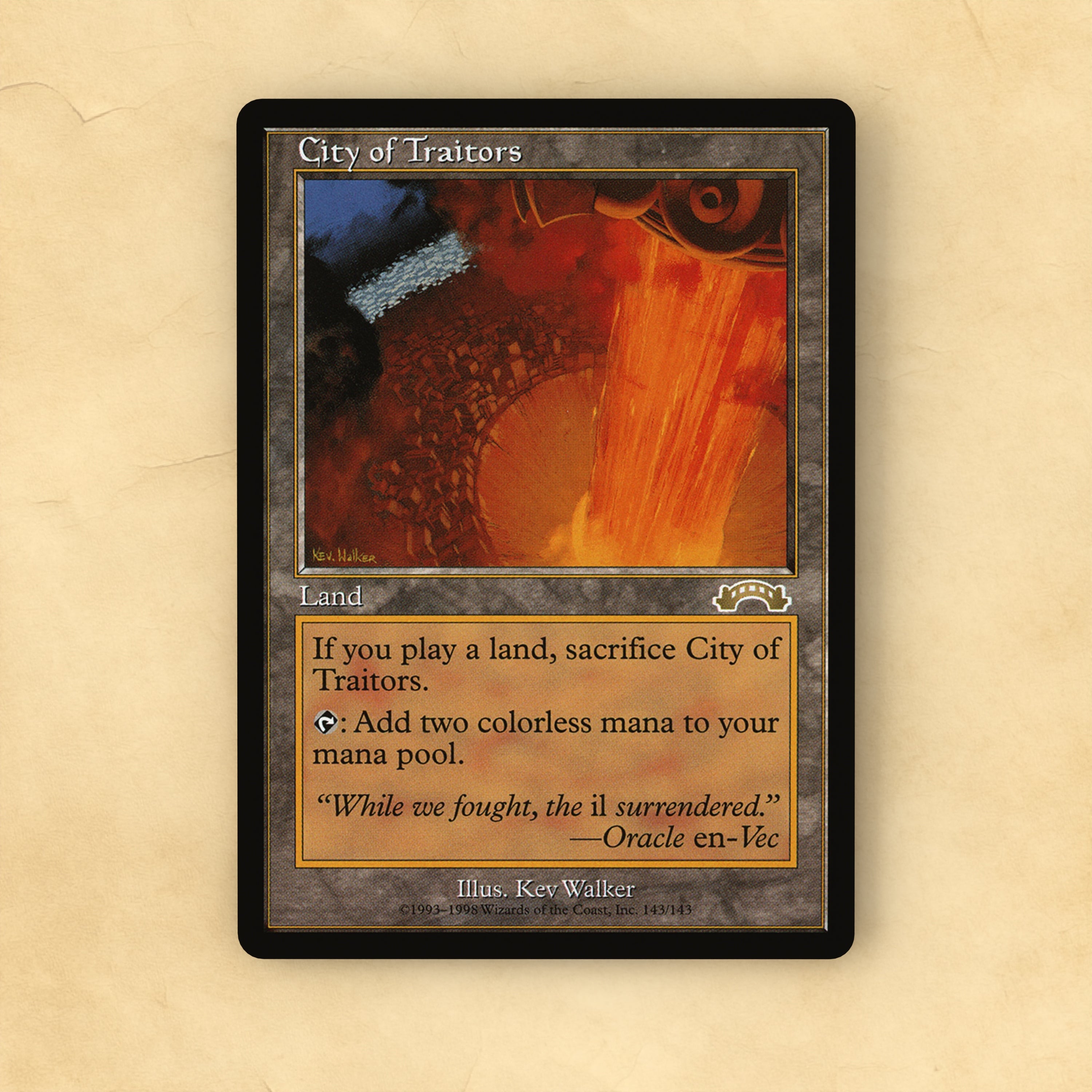 City of Traitors MTG Proxy
