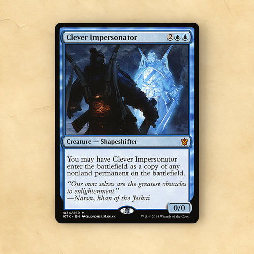 Clever Impersonator MTG Proxy
