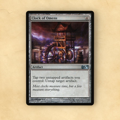 Clock of Omens MTG Proxy