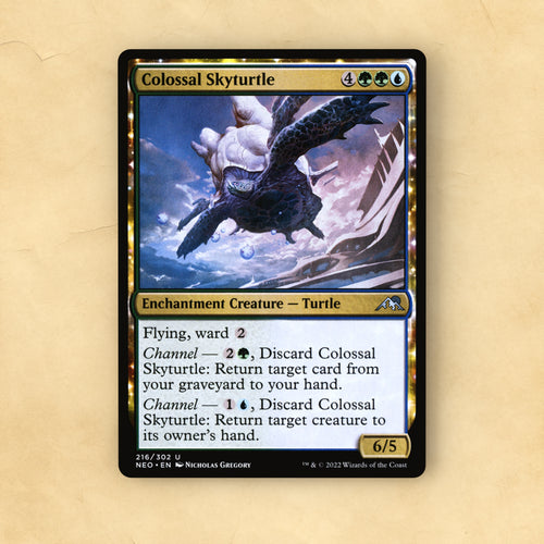 Colossal Skyturtle MTG Proxy