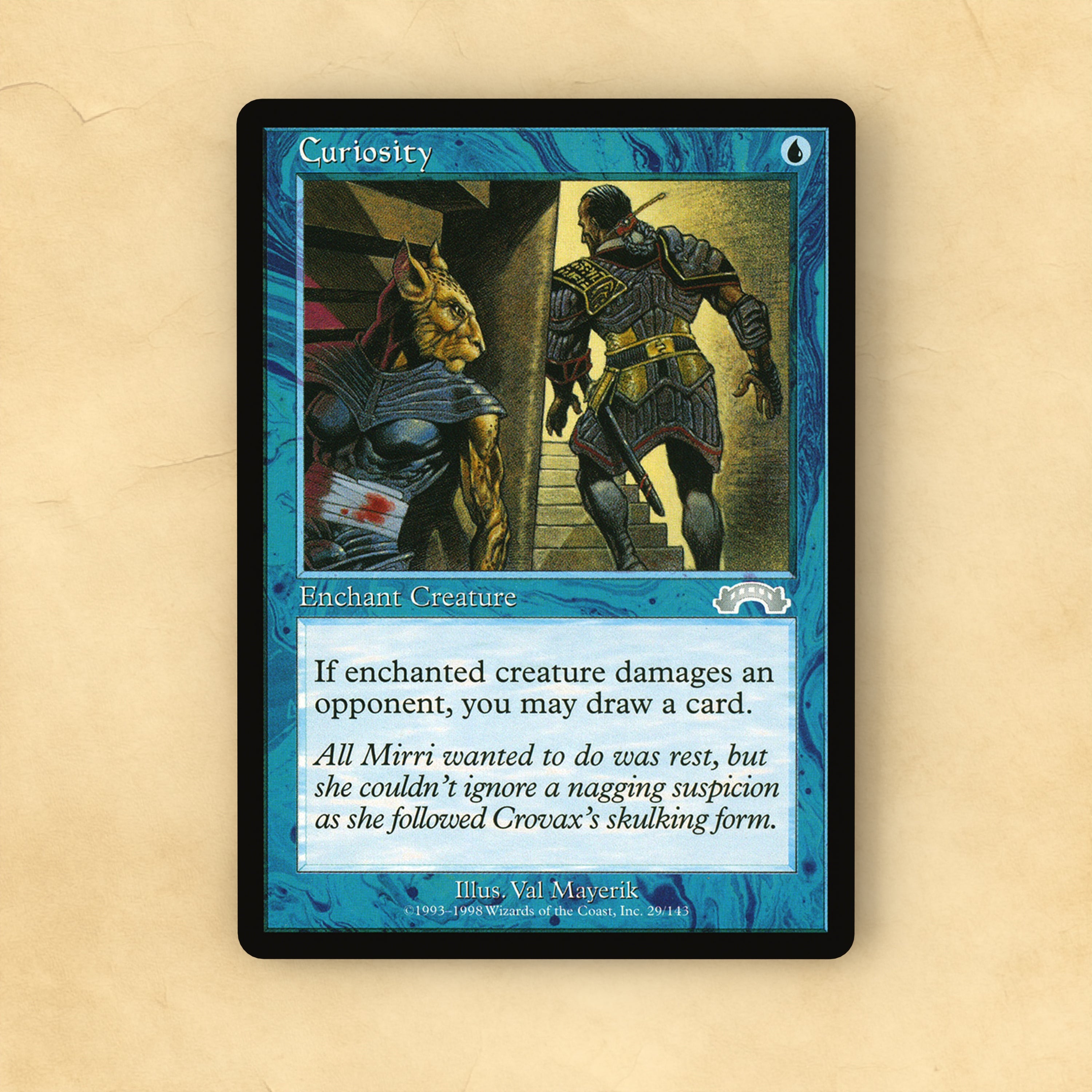 Curiosity MTG Proxy