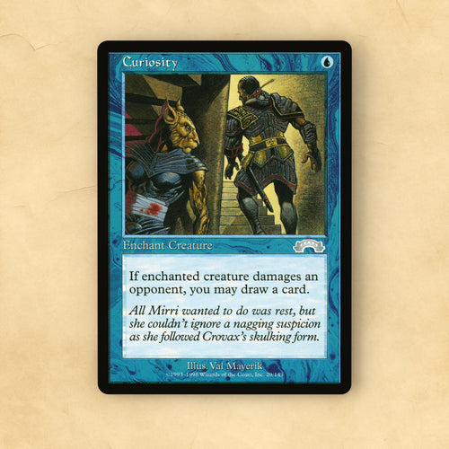 Curiosity MTG Proxy