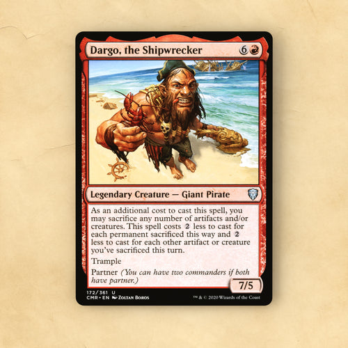 Dargo, the Shipwrecker MTG Proxy