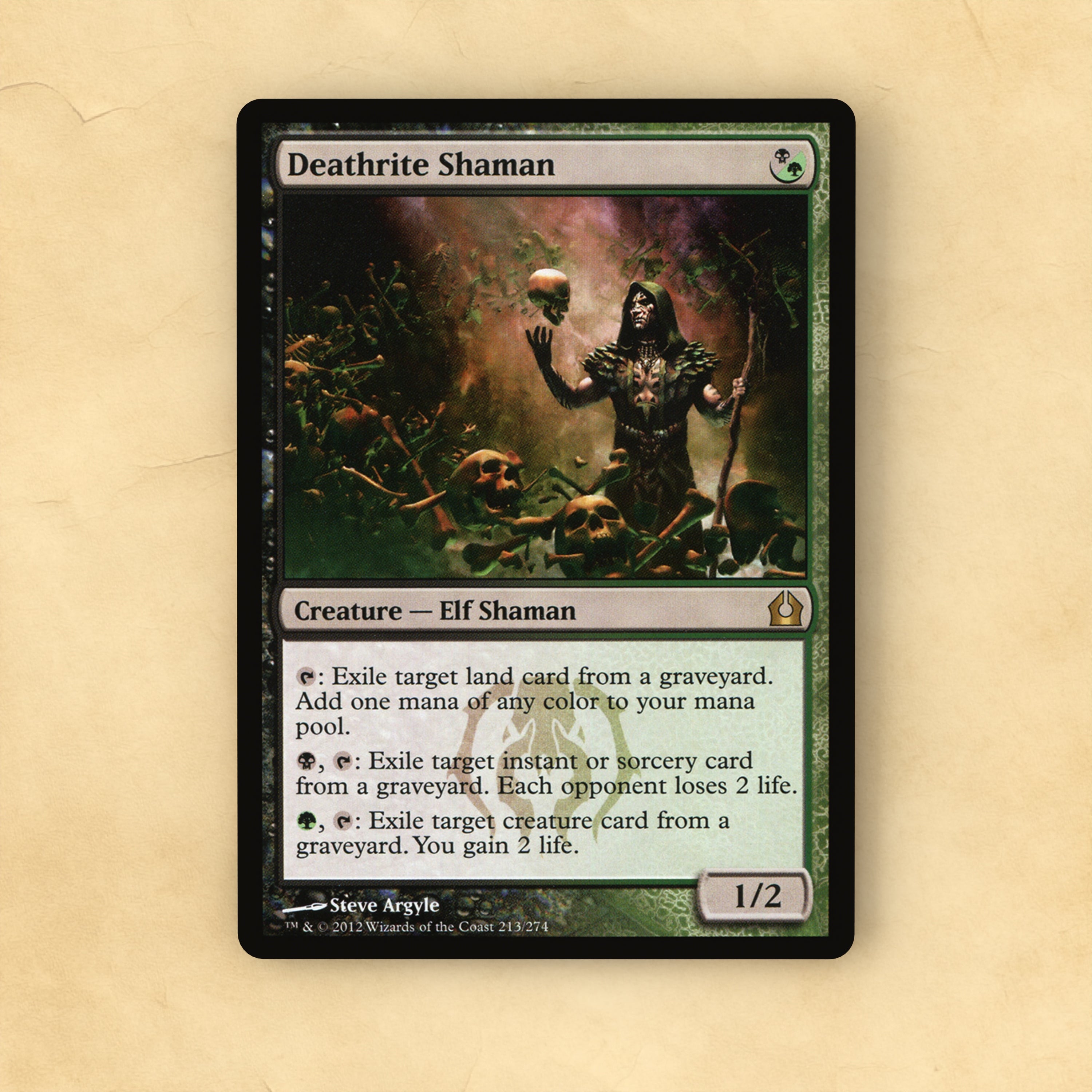 Deathrite Shaman MTG Proxy