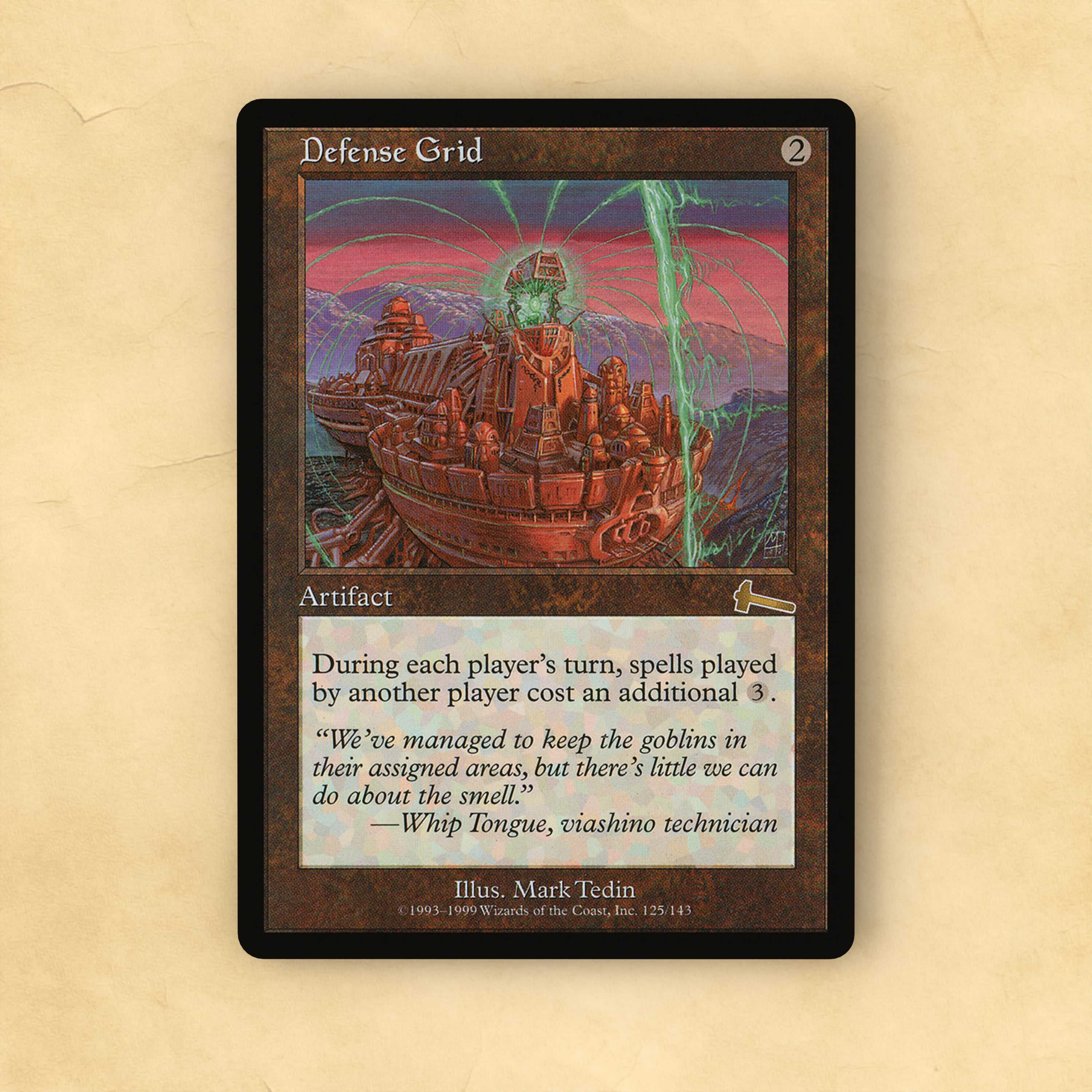 Defense Grid MTG Proxy