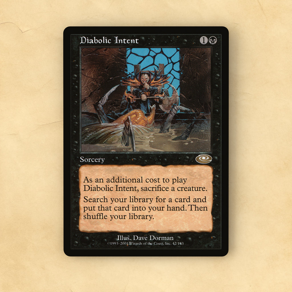 Diabolic Intent MTG Proxy