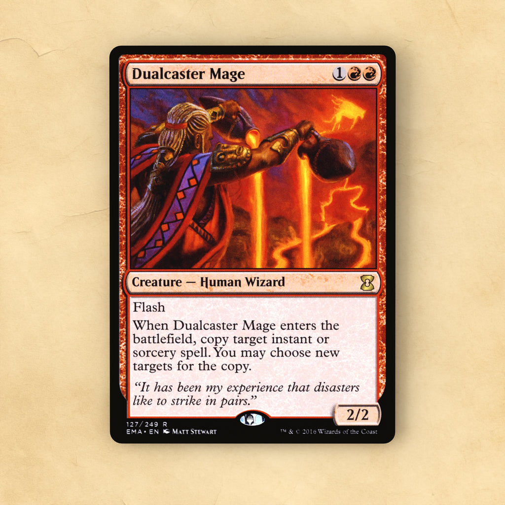 Dualcaster Mage MTG Proxy