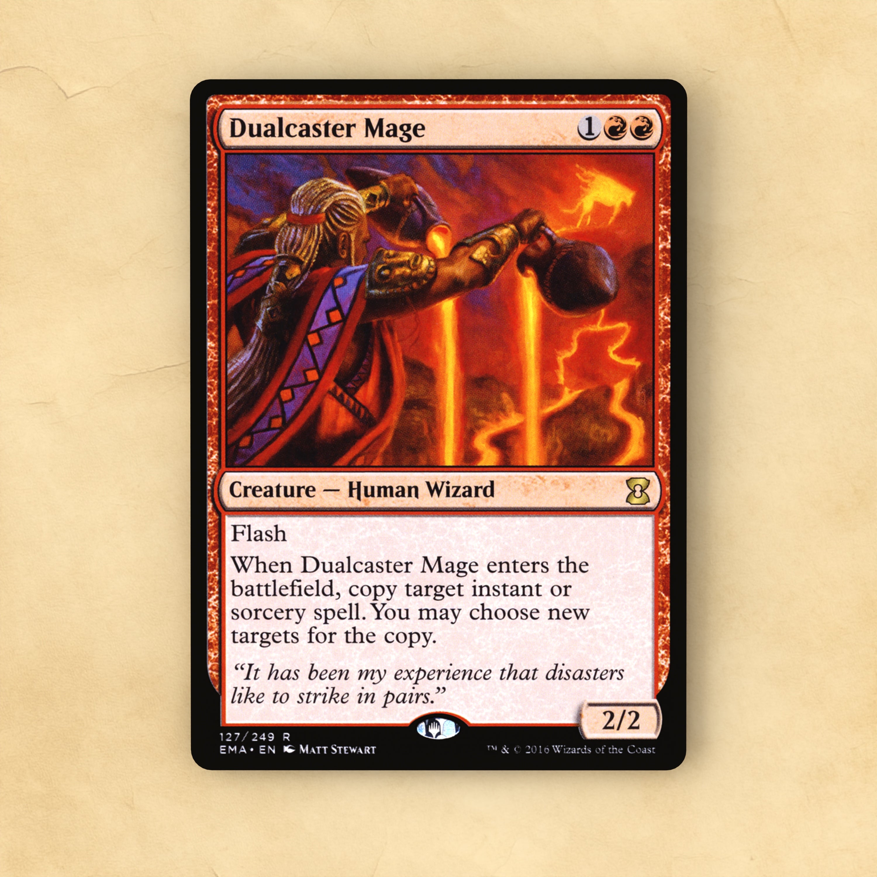 Dualcaster Mage MTG Proxy