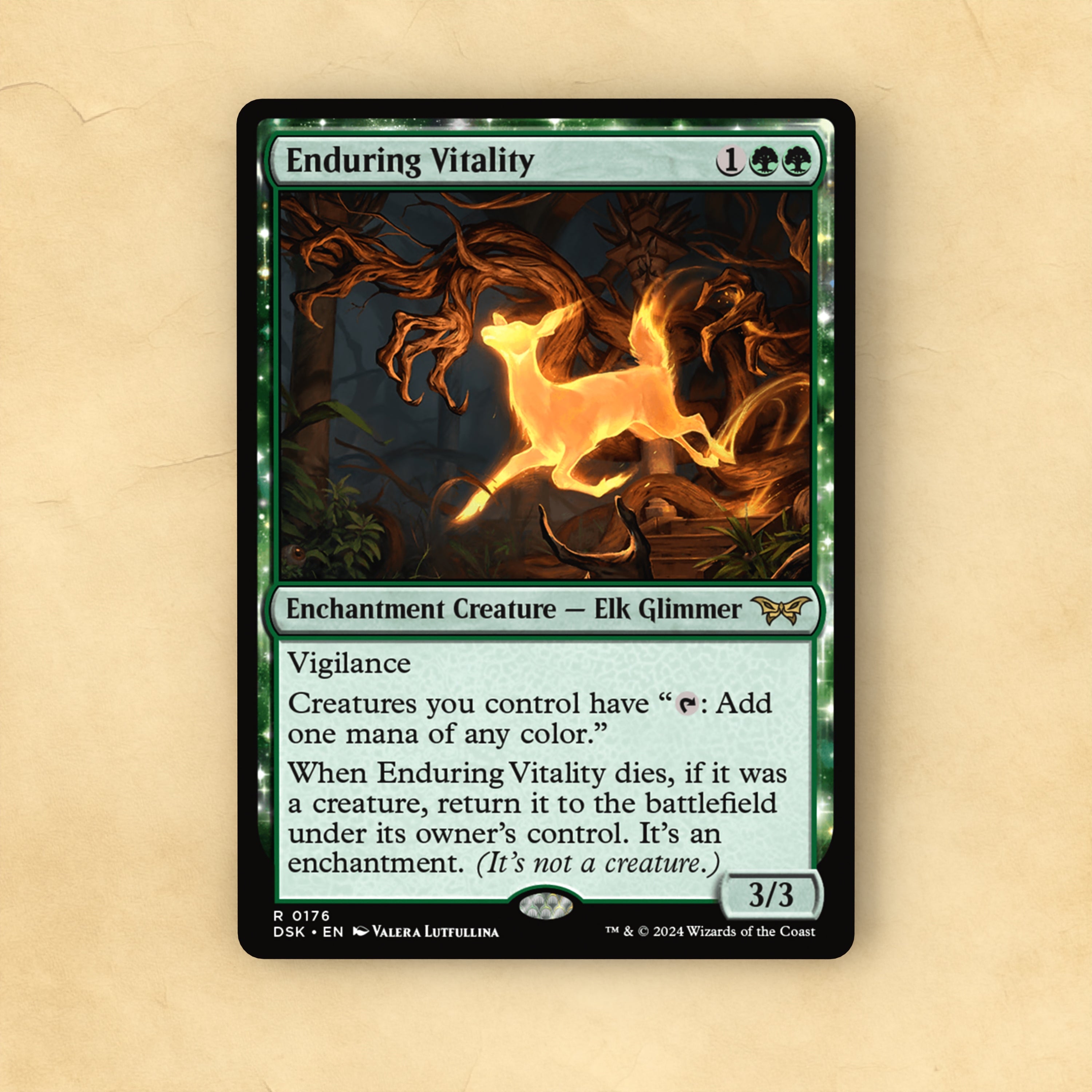 Enduring Vitality MTG Proxy