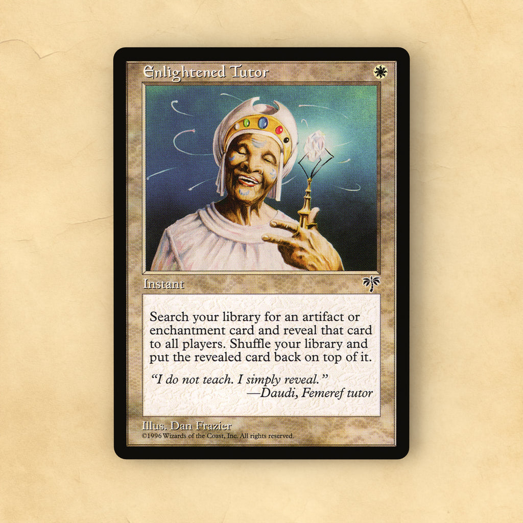 Enlightened Tutor MTG Proxy