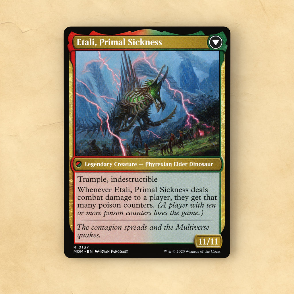 Etali, Primal Conqueror // Etali, Primal Sickness MTG Proxy
