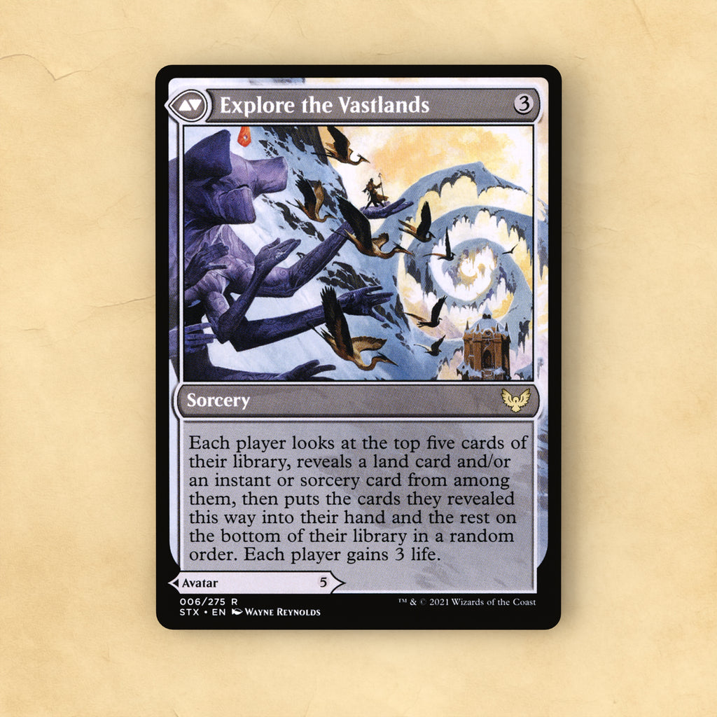 Explore the Vastlands MTG Proxy
