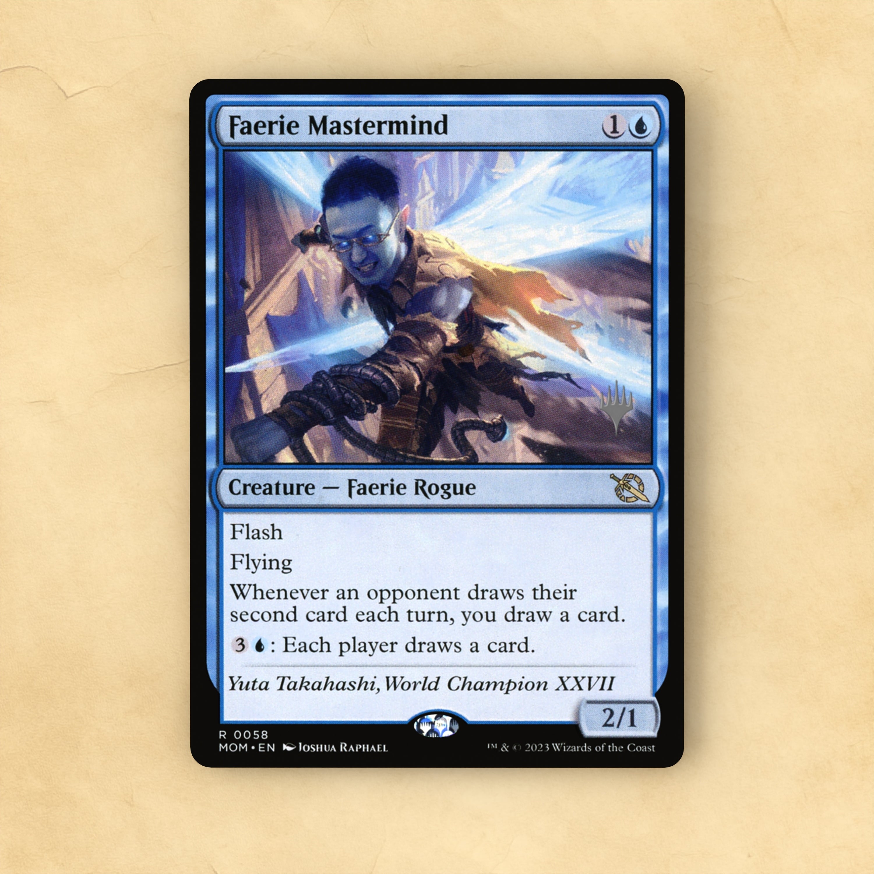Faerie Mastermind MTG Proxy
