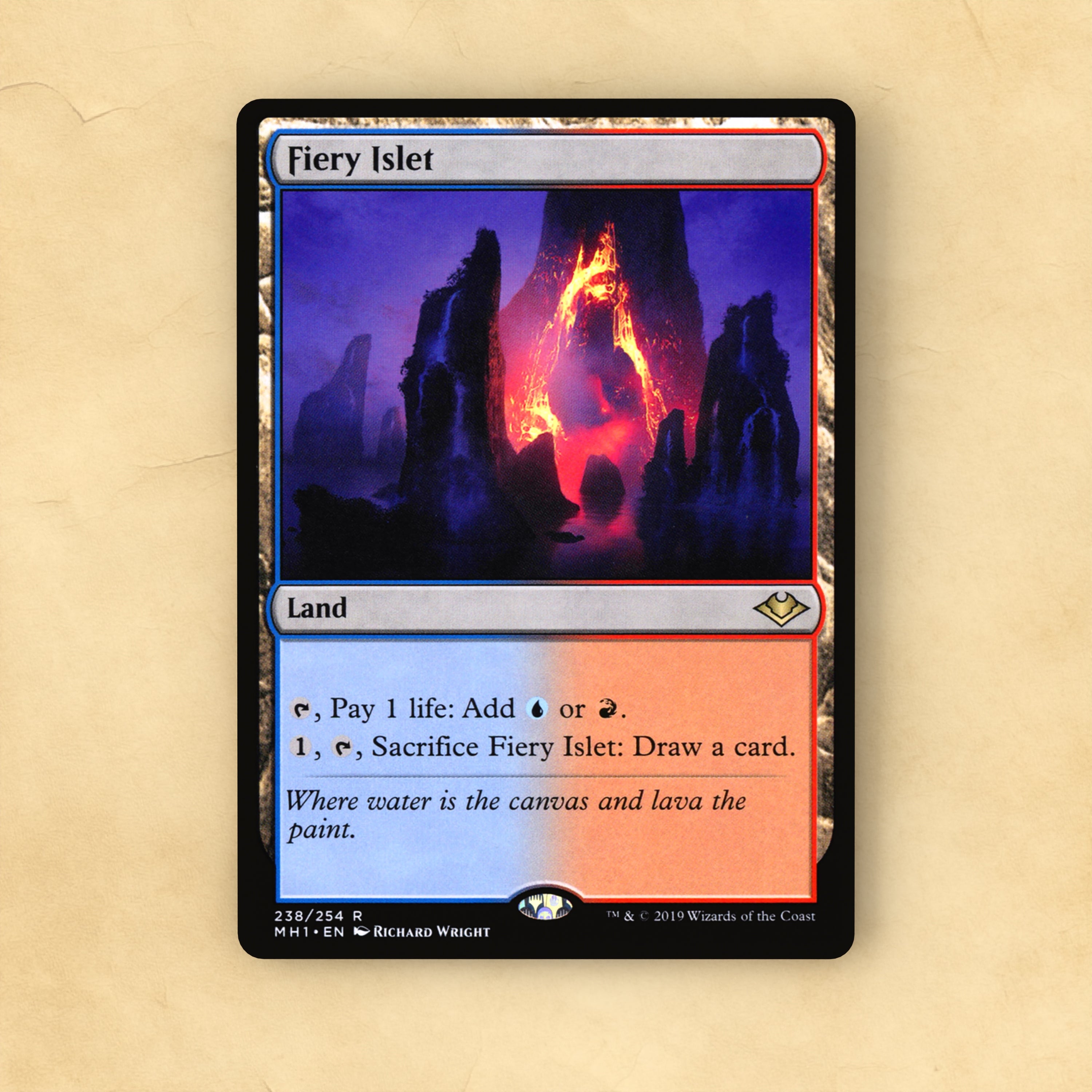 Fiery Islet MTG Proxy
