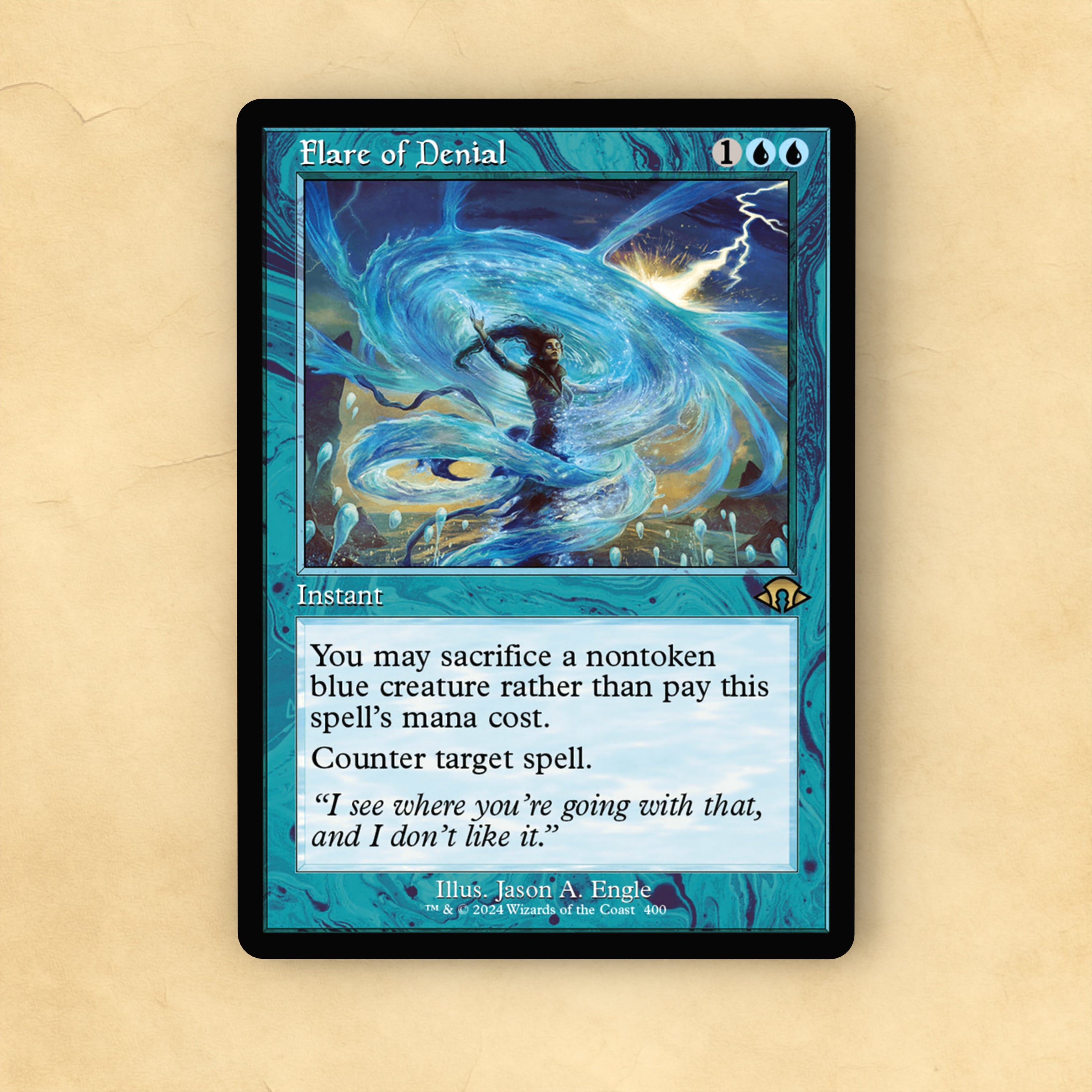 Flare of Denial MTG Proxy