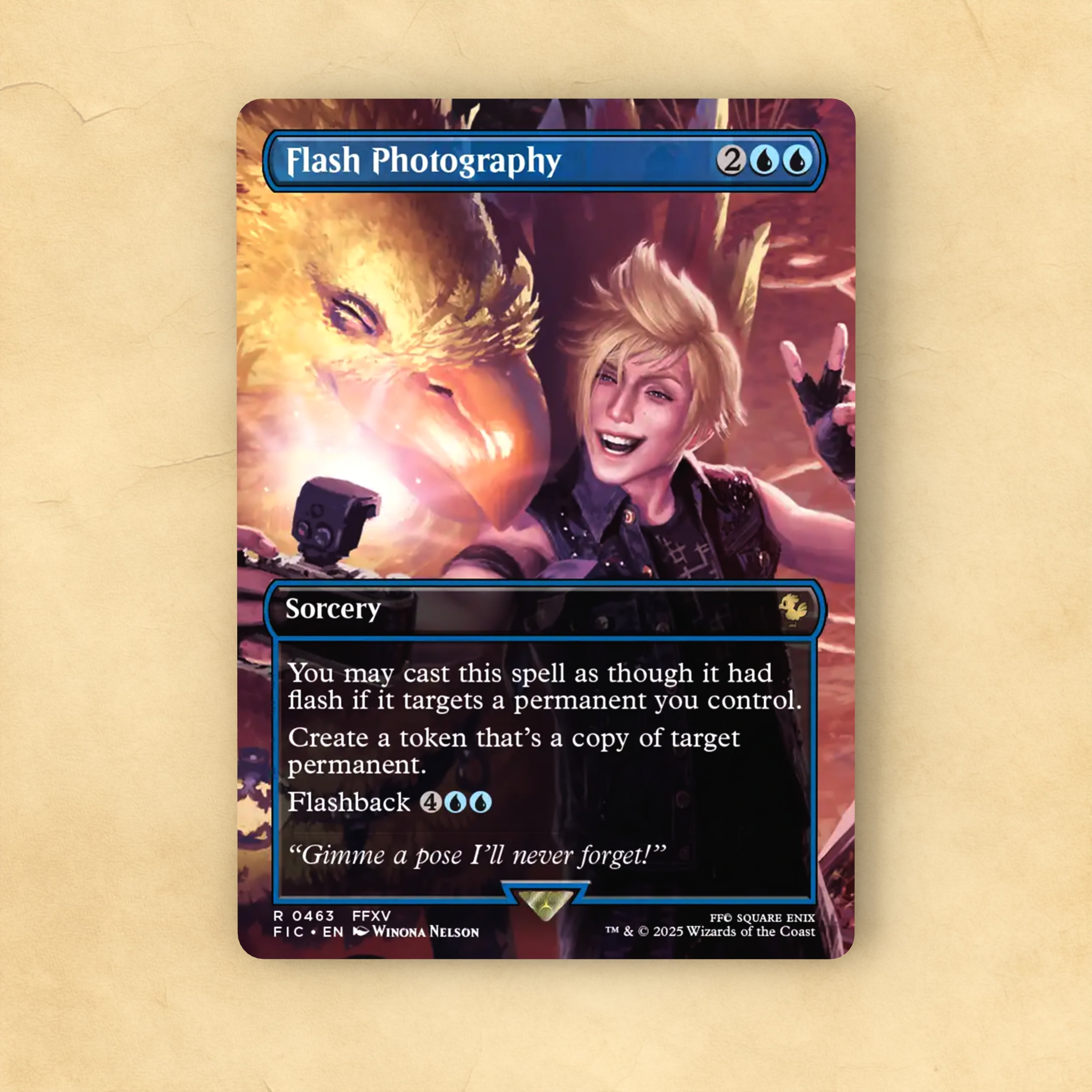 Flash Photography MTG Proxy