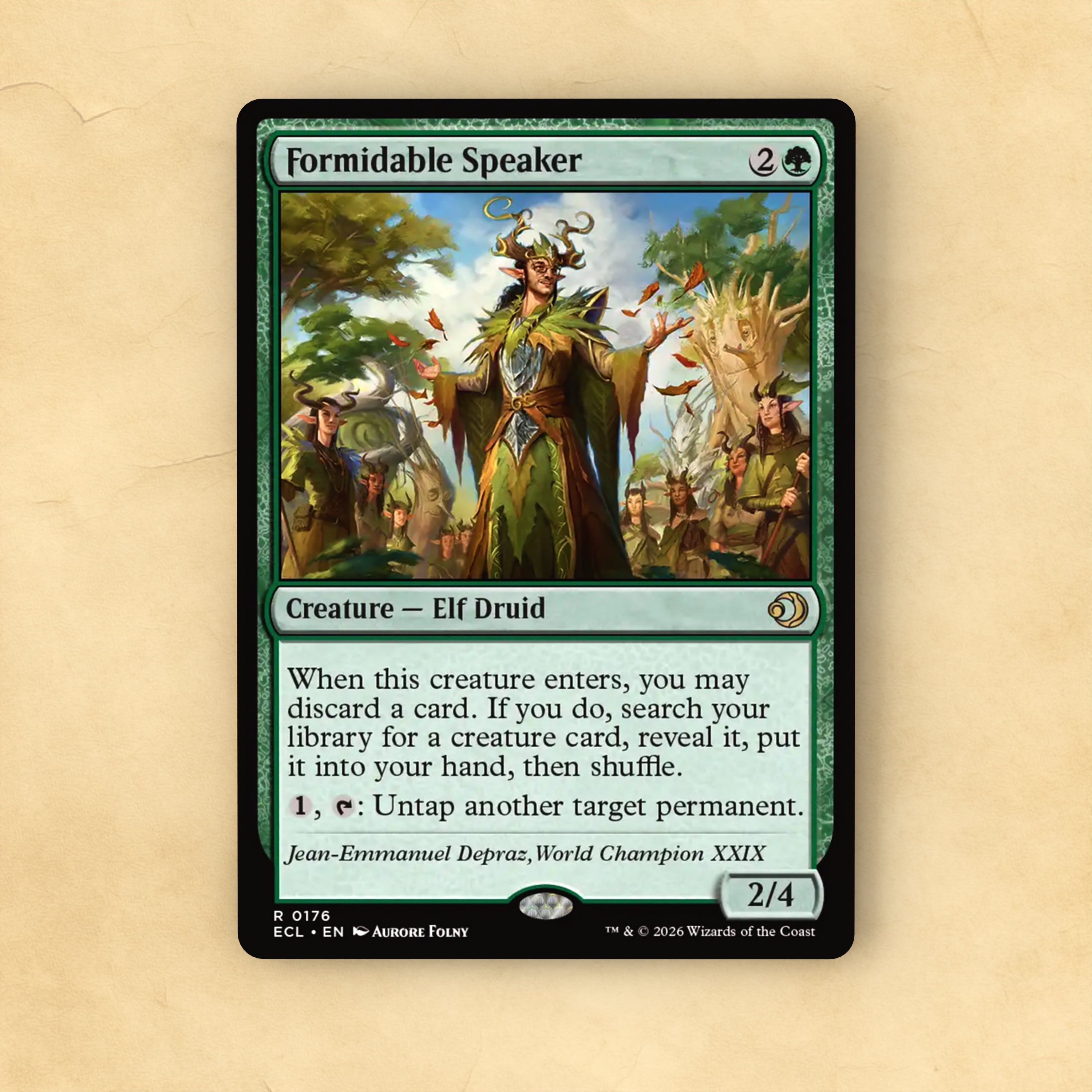 Formidable Speaker MTG Proxy