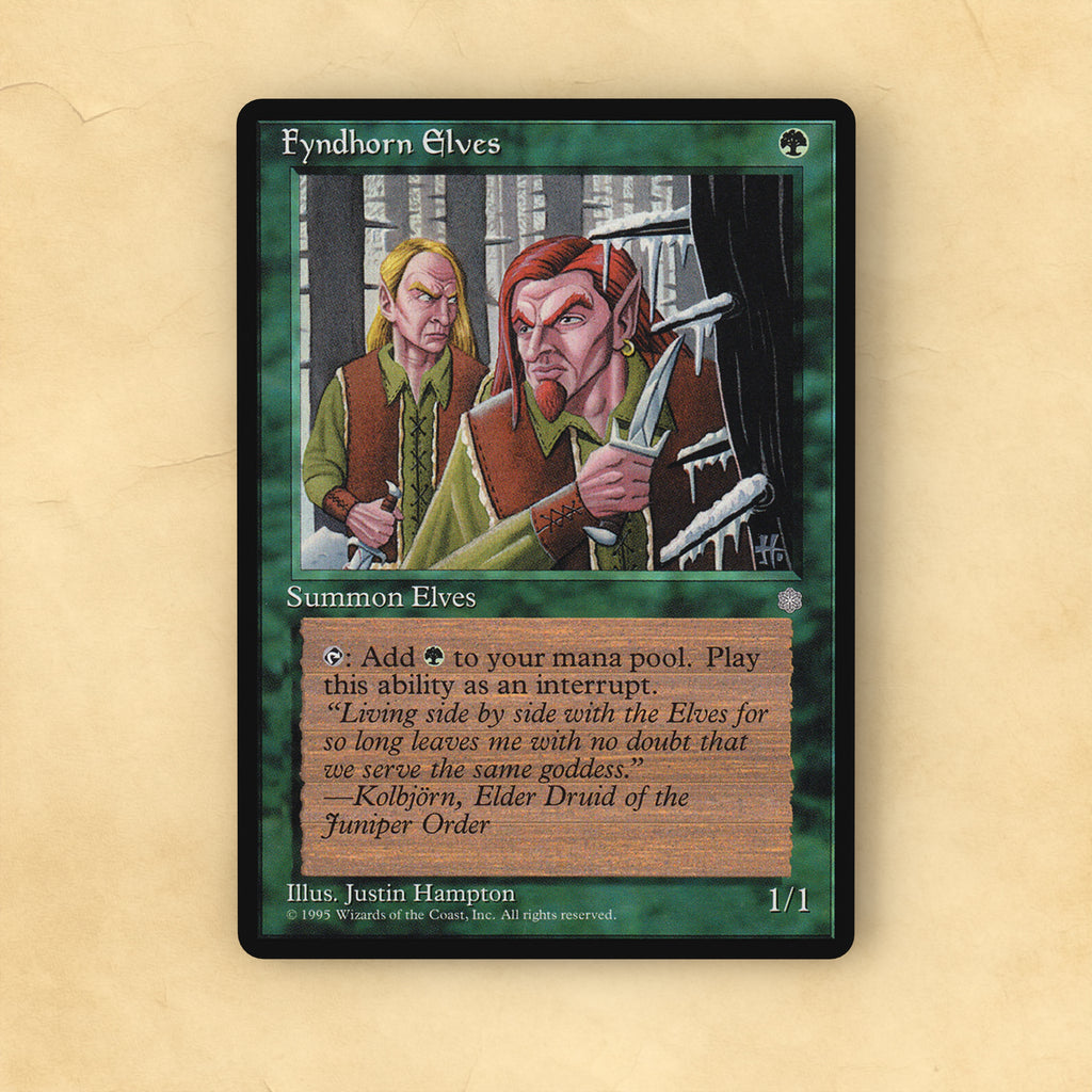 Fyndhorn Elves MTG Proxy