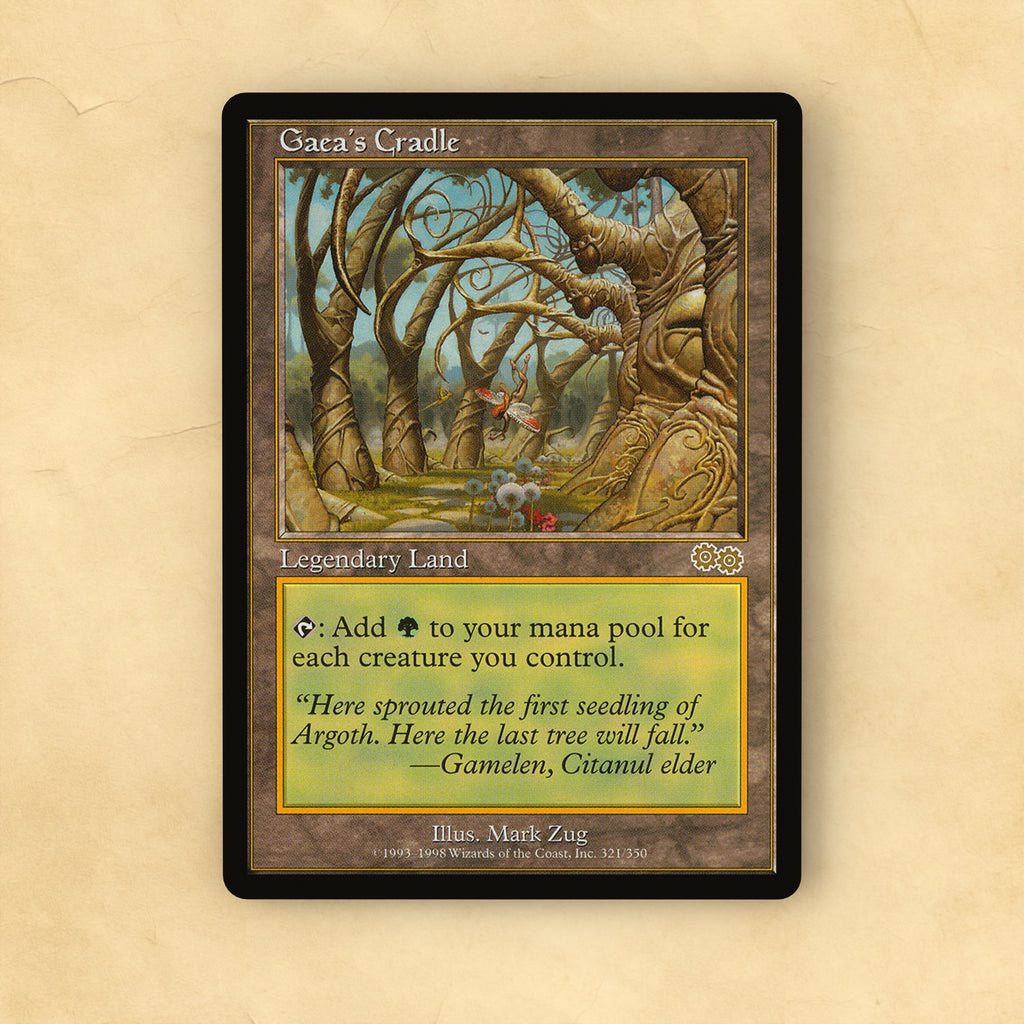 Gaea's Cradle MTG Proxy