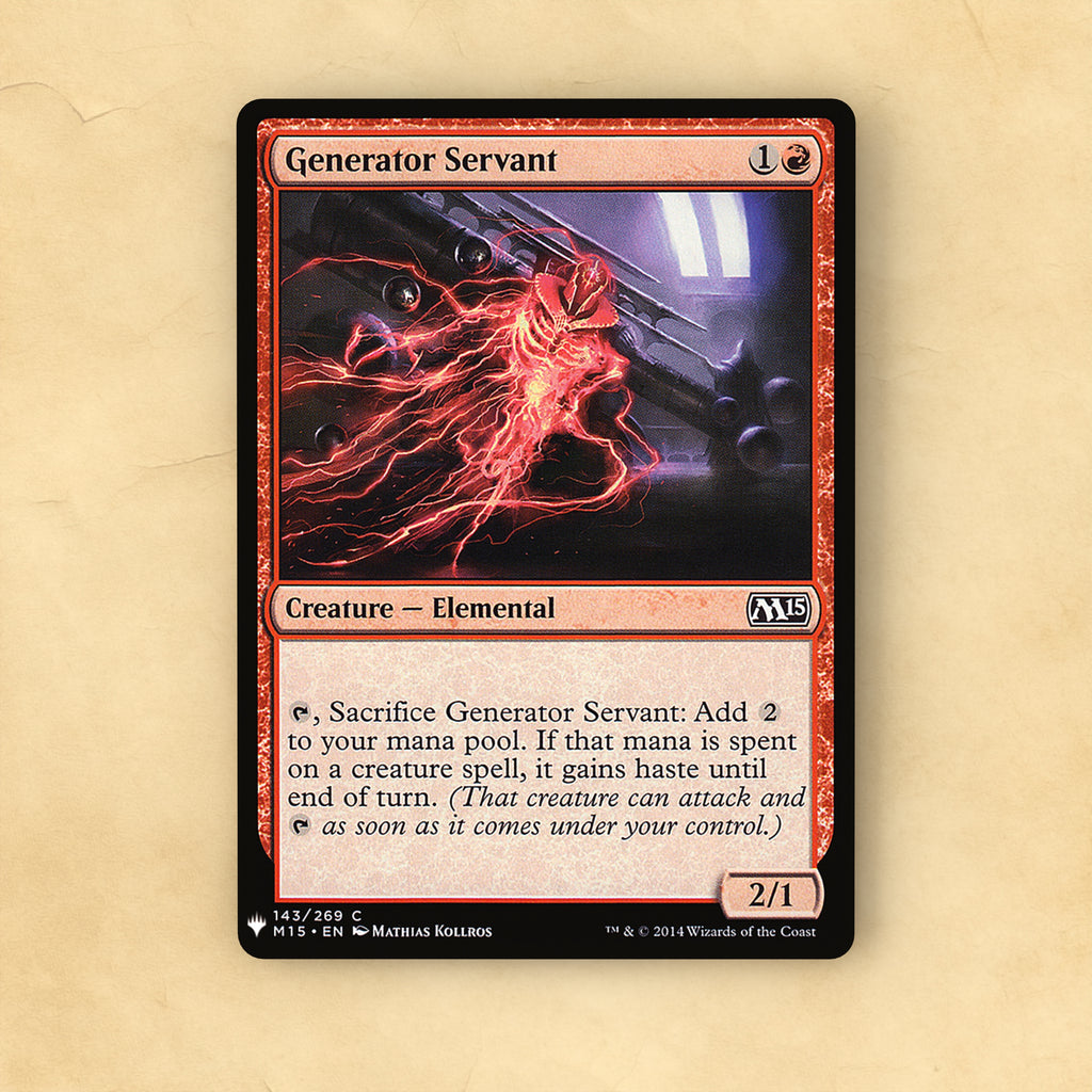Generator Servant MTG Proxy