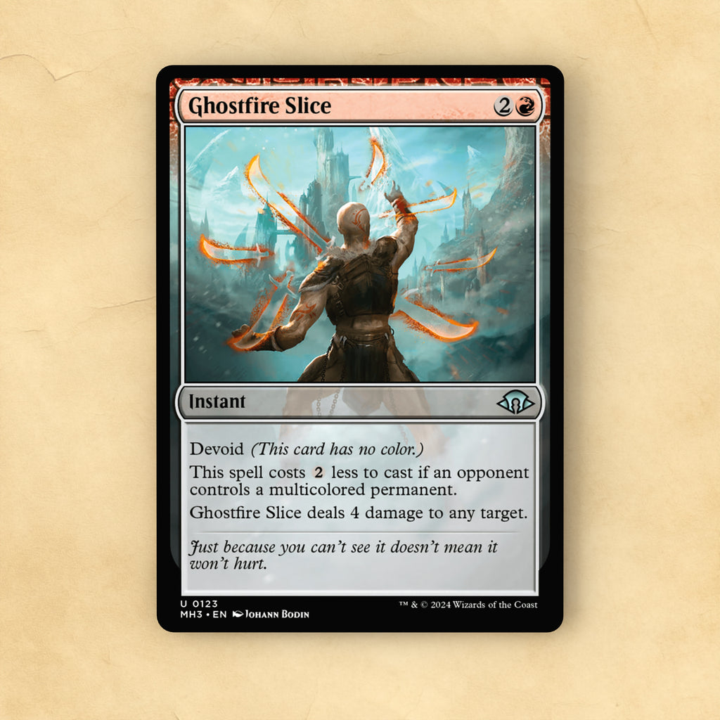 Ghostfire Slice MTG Proxy