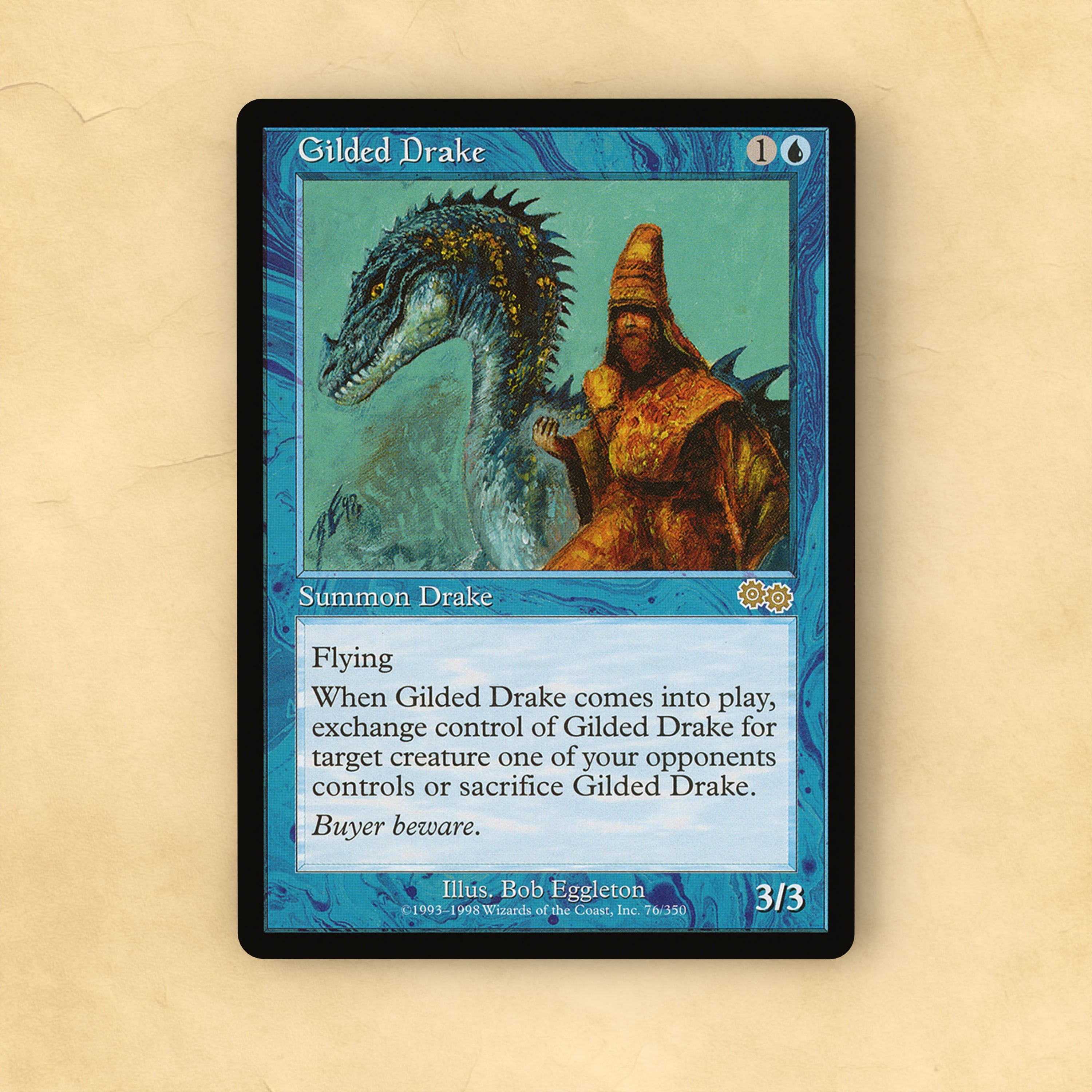 Gilded Drake MTG Proxy