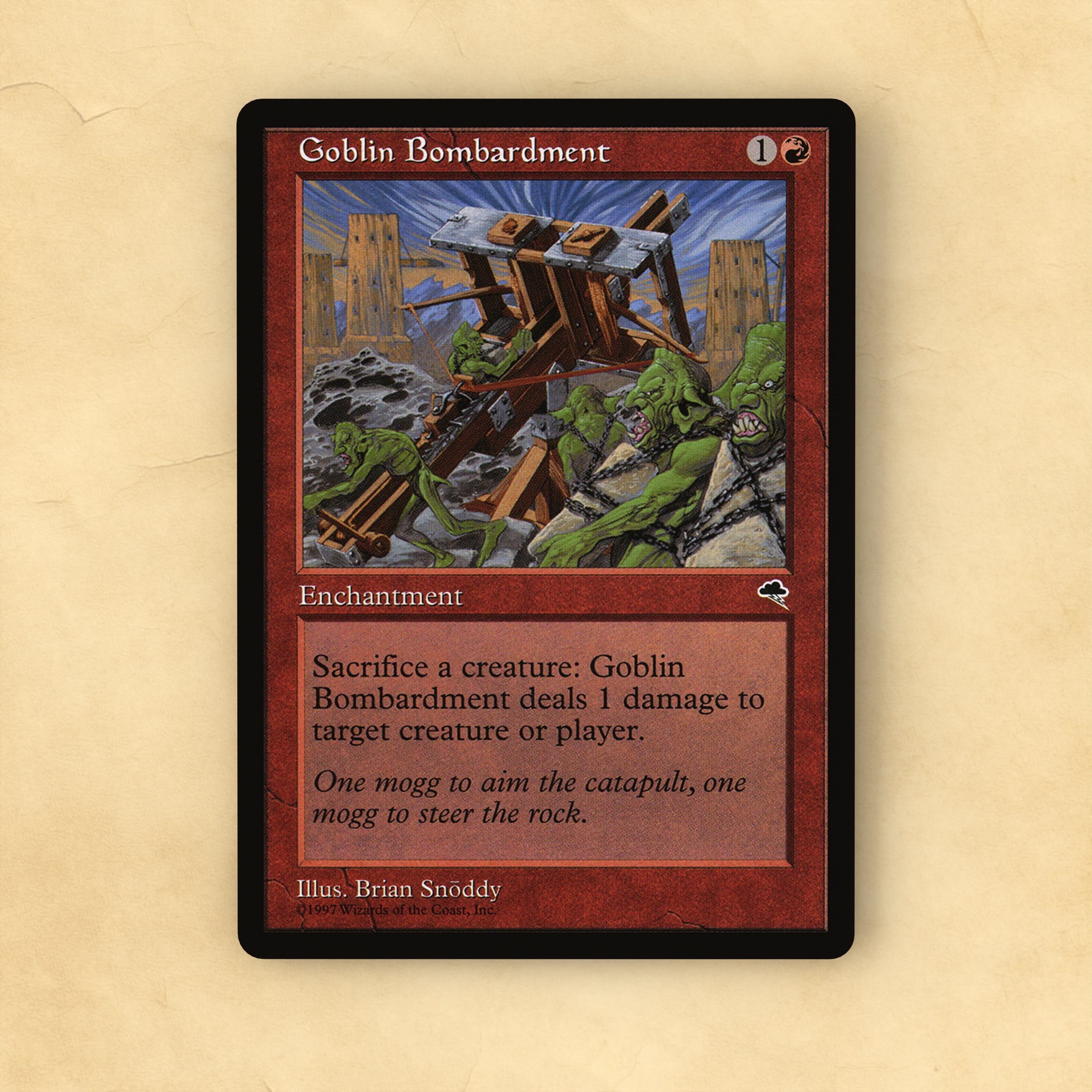 Goblin Bombardment MTG Proxy