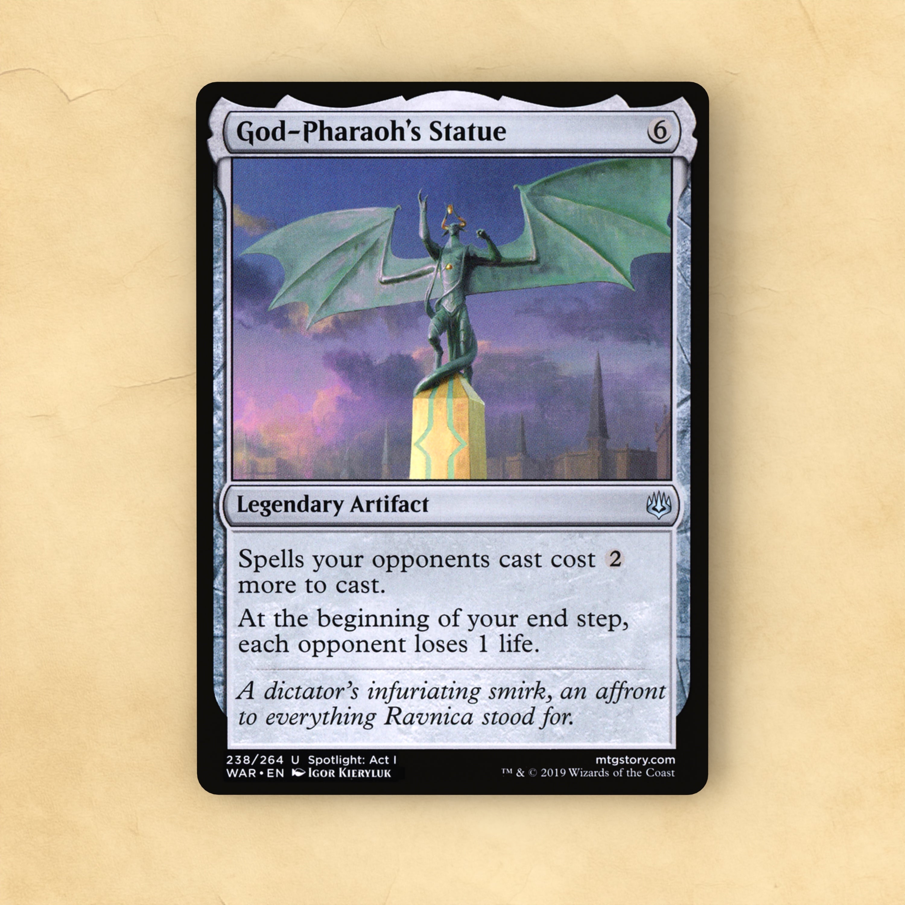 God-Pharaoh's Statue MTG Proxy