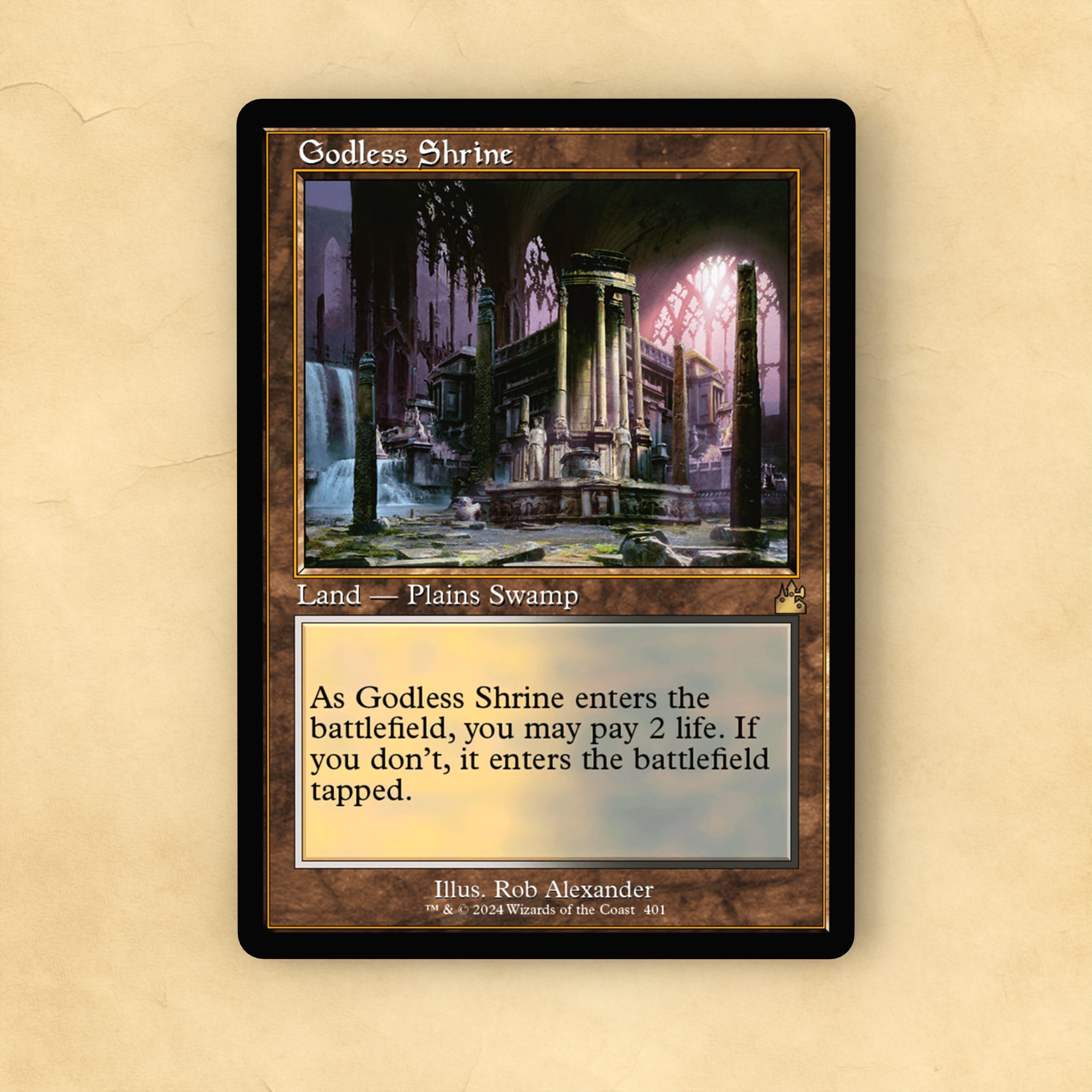 Godless Shrine MTG Proxy