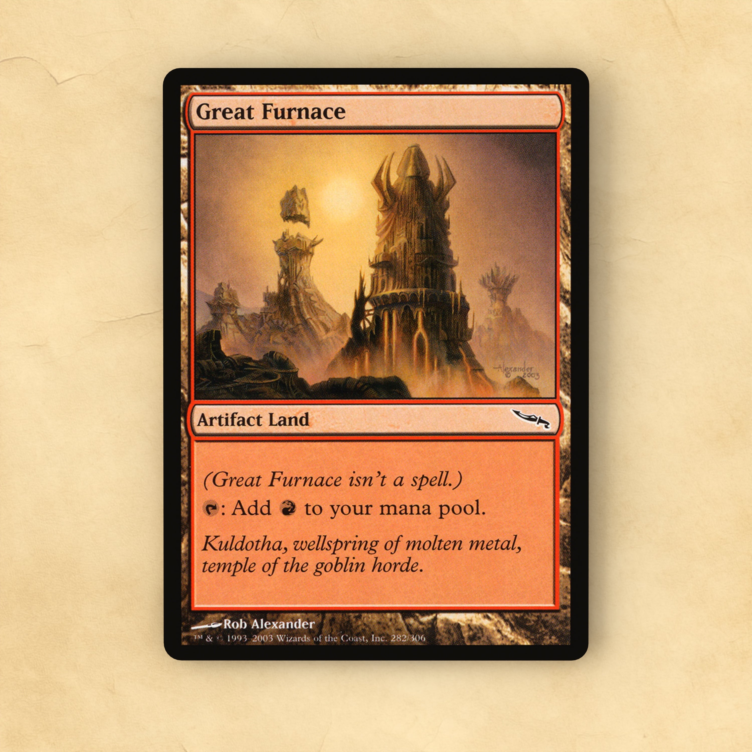 Great Furnace MTG Proxy