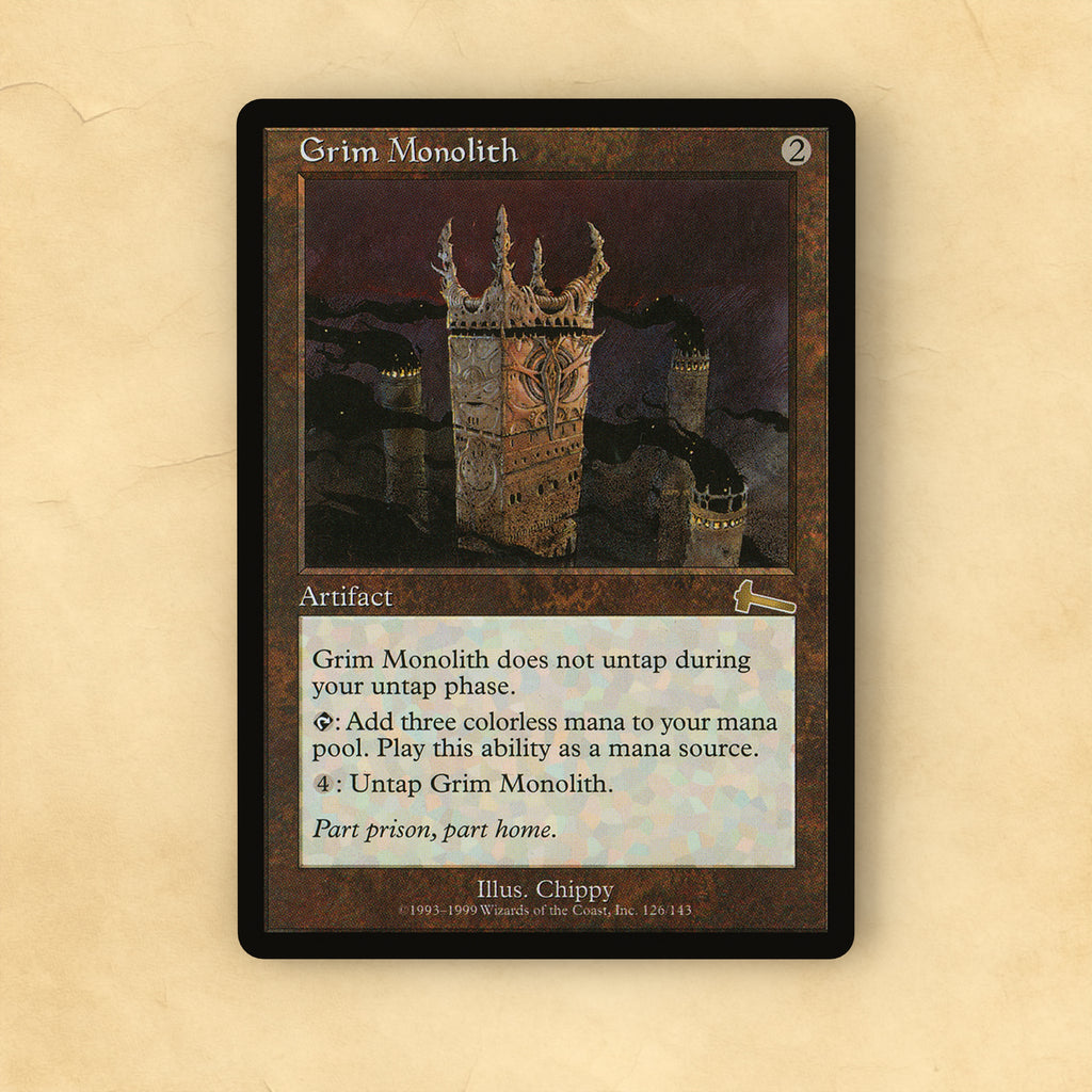 Grim Monolith MTG Proxy