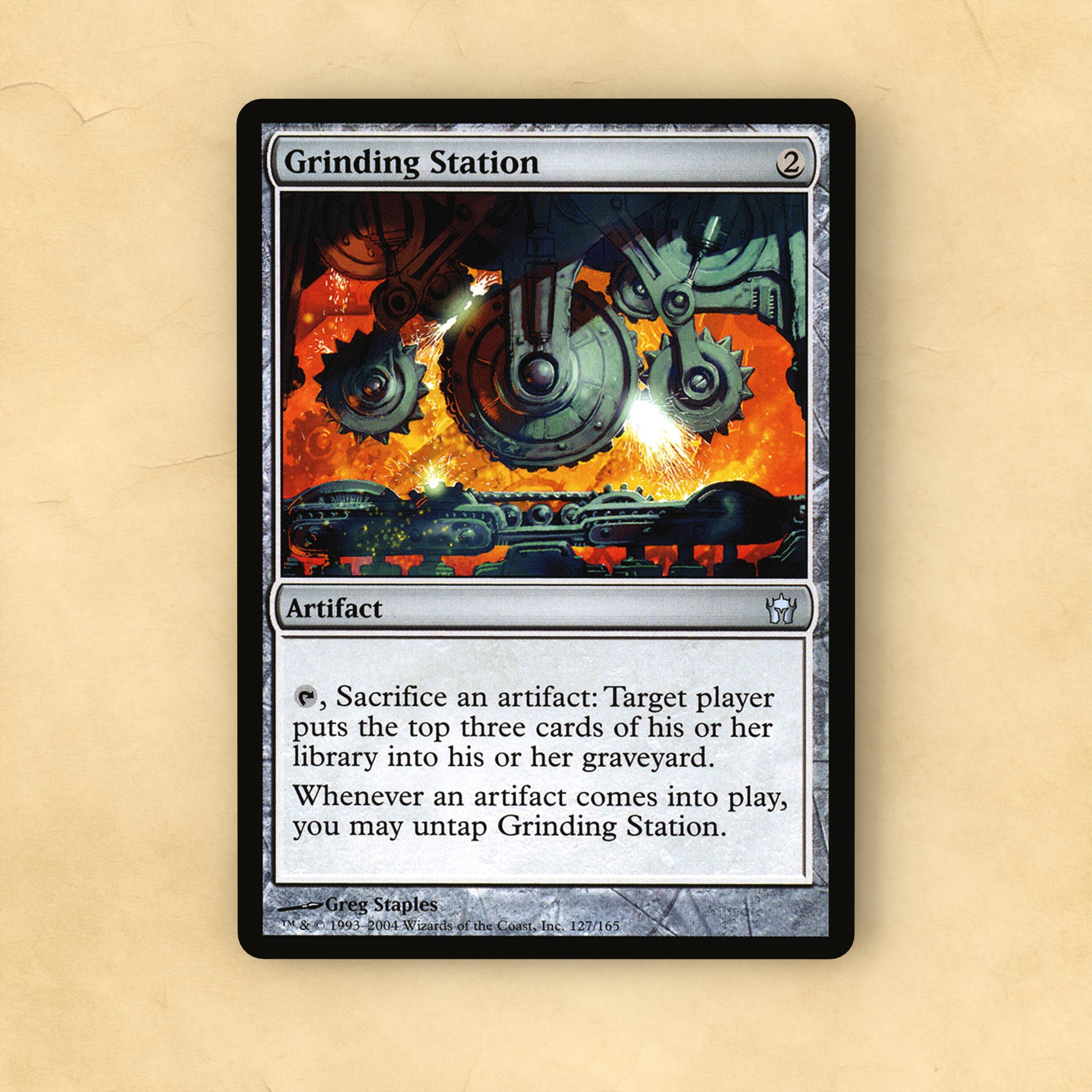 Grinding Station MTG Proxy