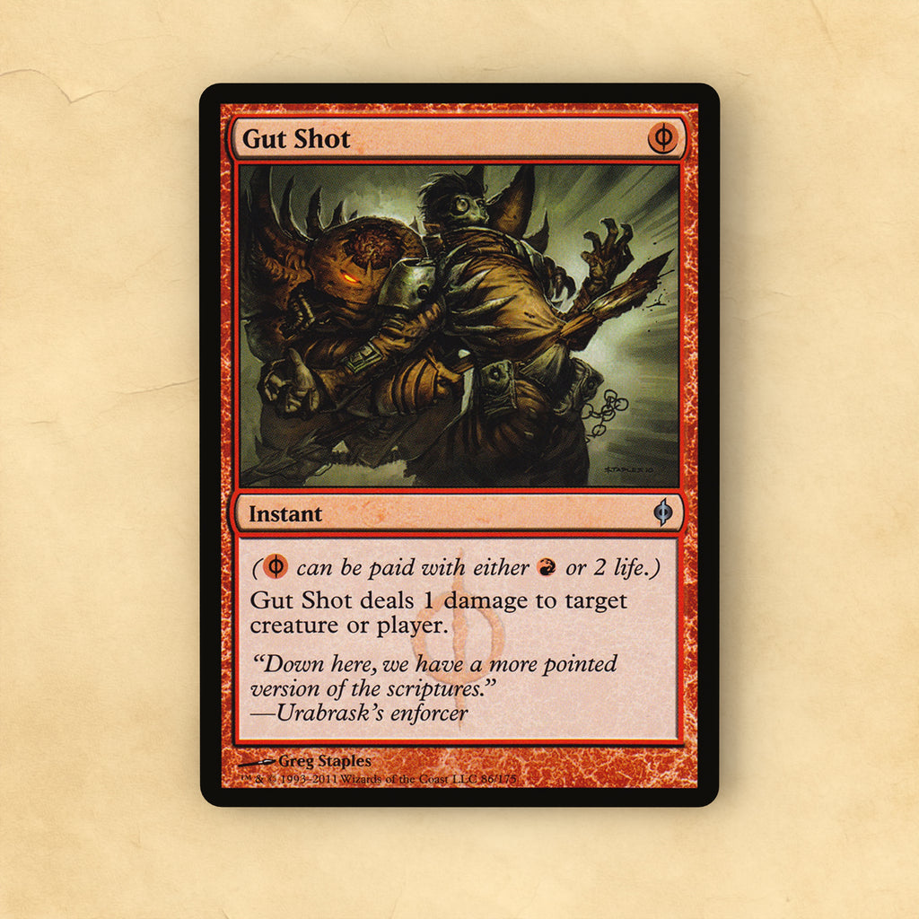 Gut Shot MTG Proxy