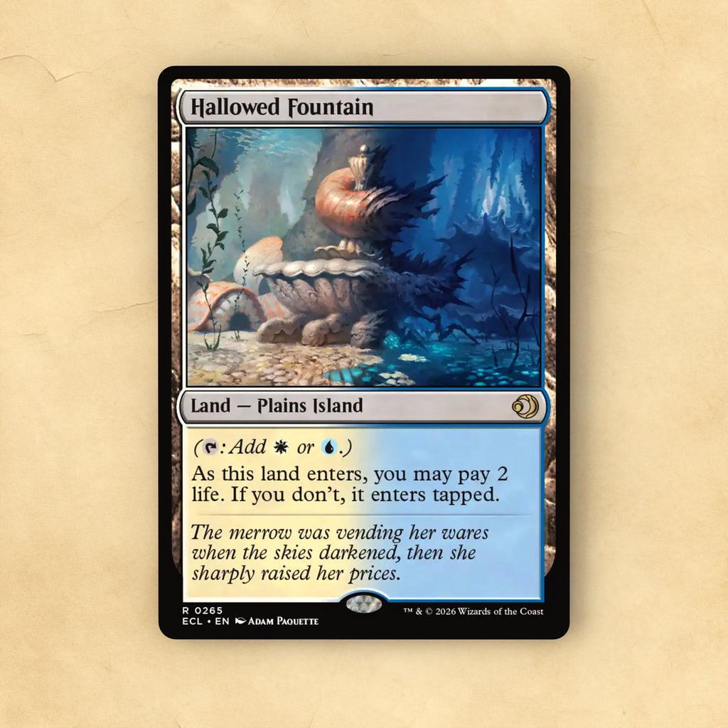 Hallowed Fountain MTG Proxy