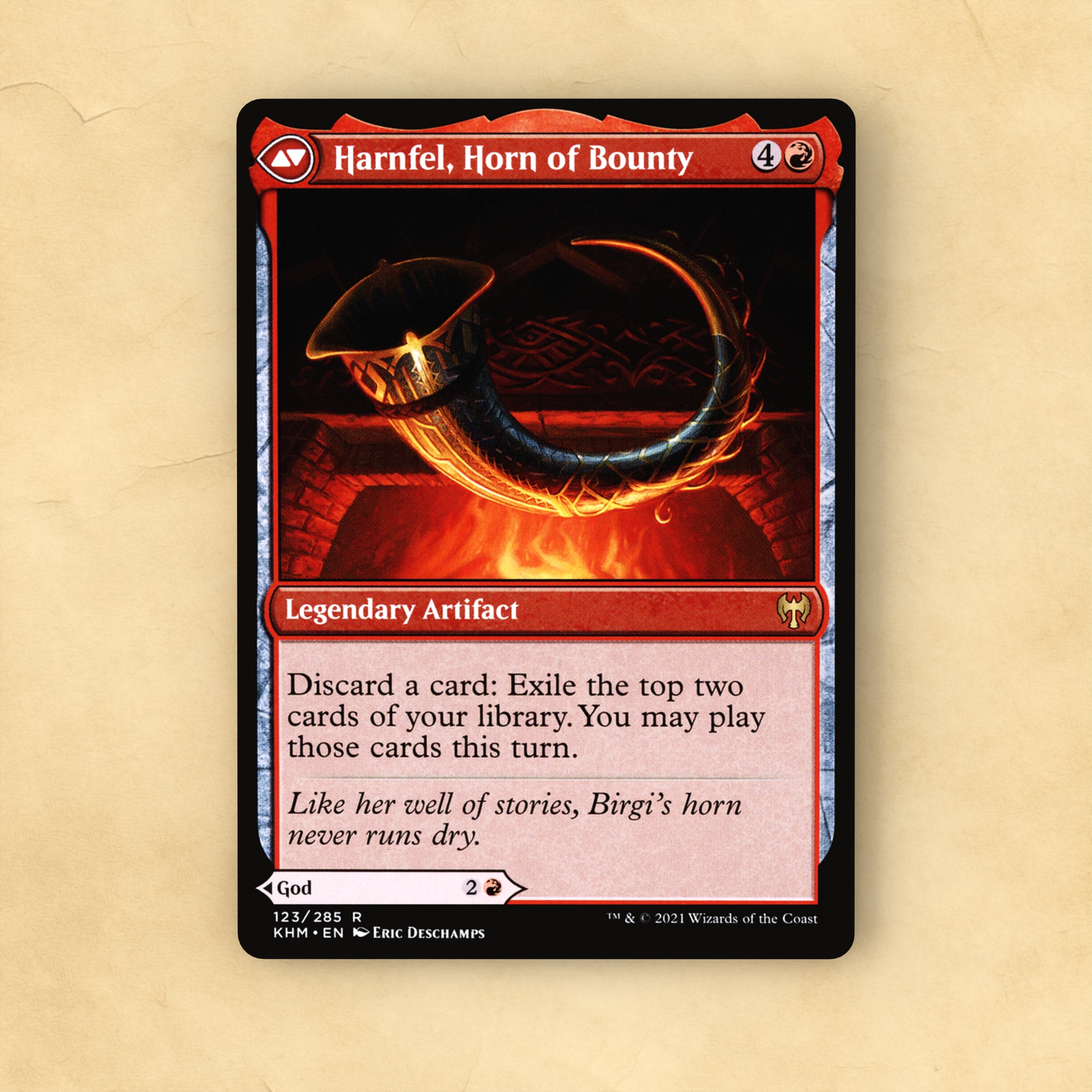 Harnfel, Horn of Bounty MTG Proxy