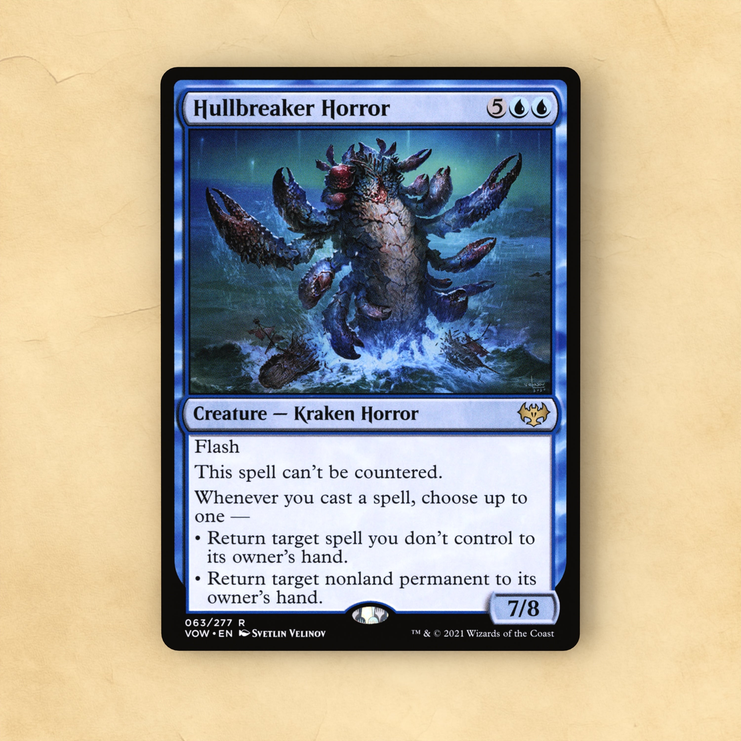 Hullbreaker Horror MTG Proxy