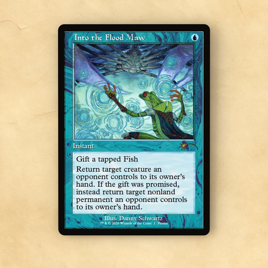 Into the Flood Maw MTG Proxy