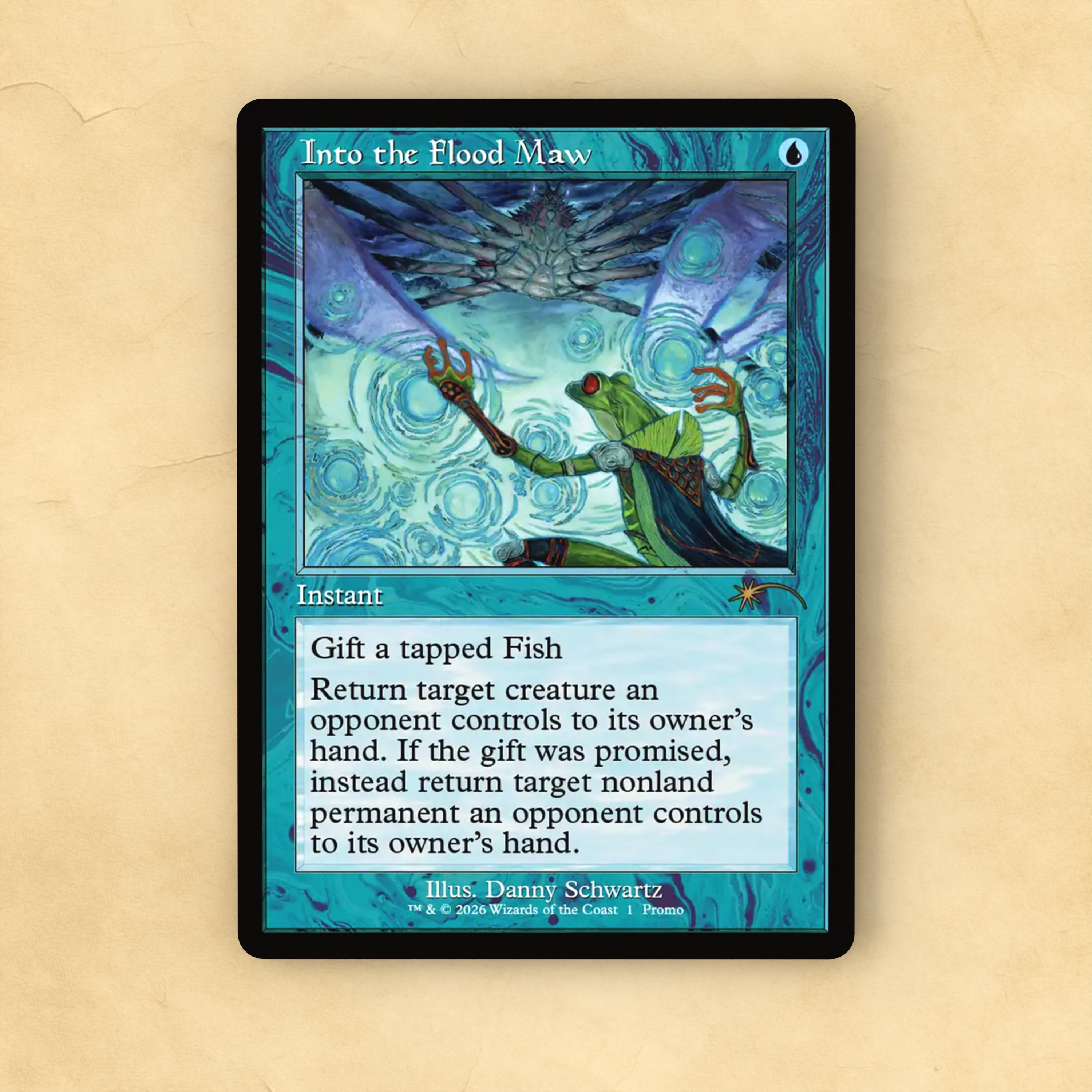 Into the Flood Maw MTG Proxy