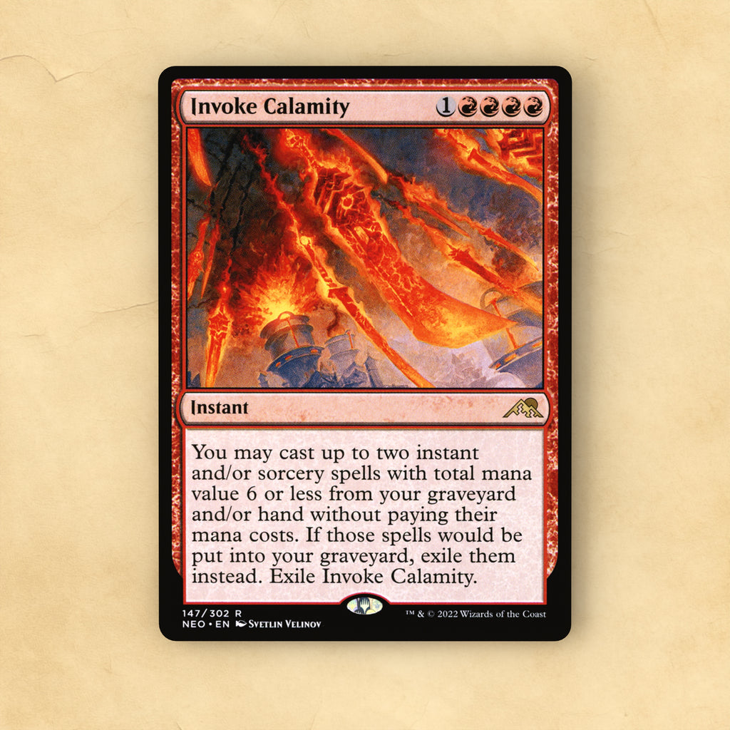 Invoke Calamity MTG Proxy
