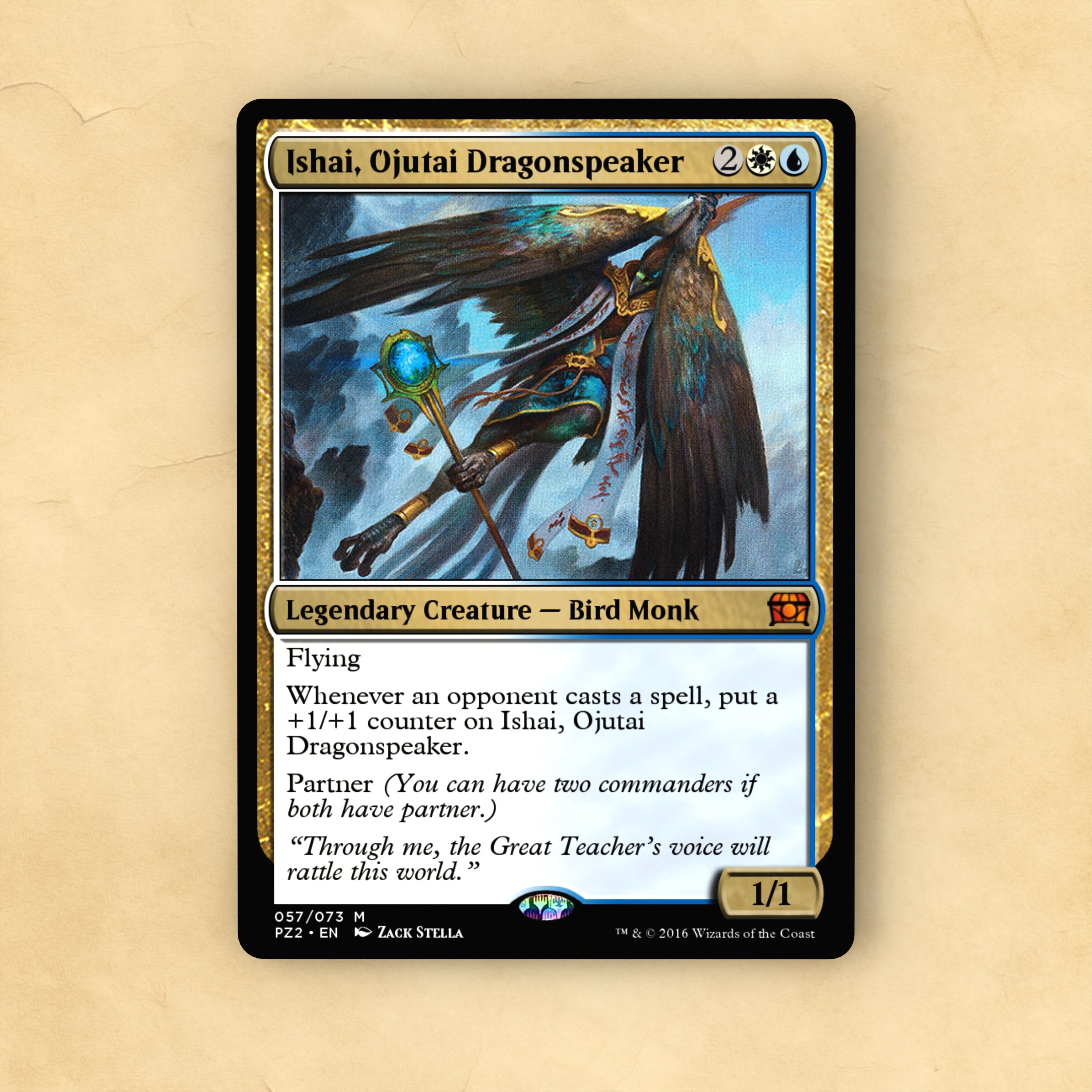 Ishai, Ojutai Dragonspeaker MTG Proxy