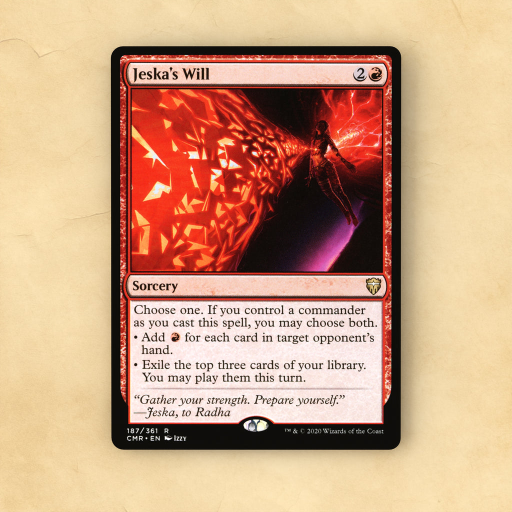 Jeska's Will MTG Proxy