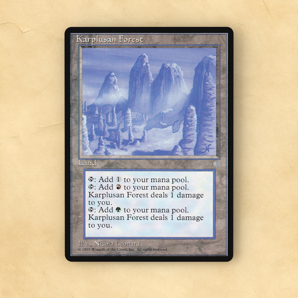 Karplusan Forest MTG Proxy