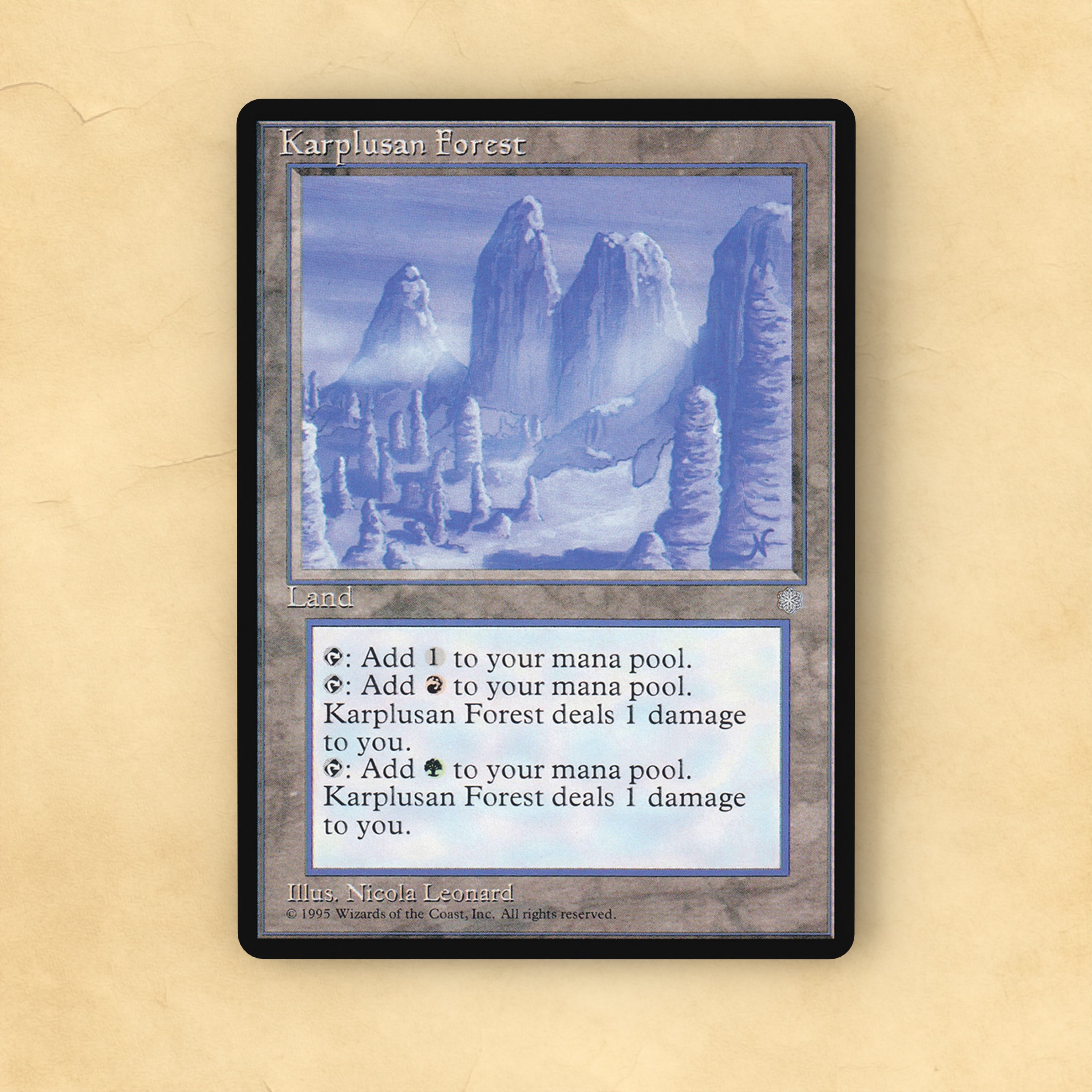 Karplusan Forest MTG Proxy